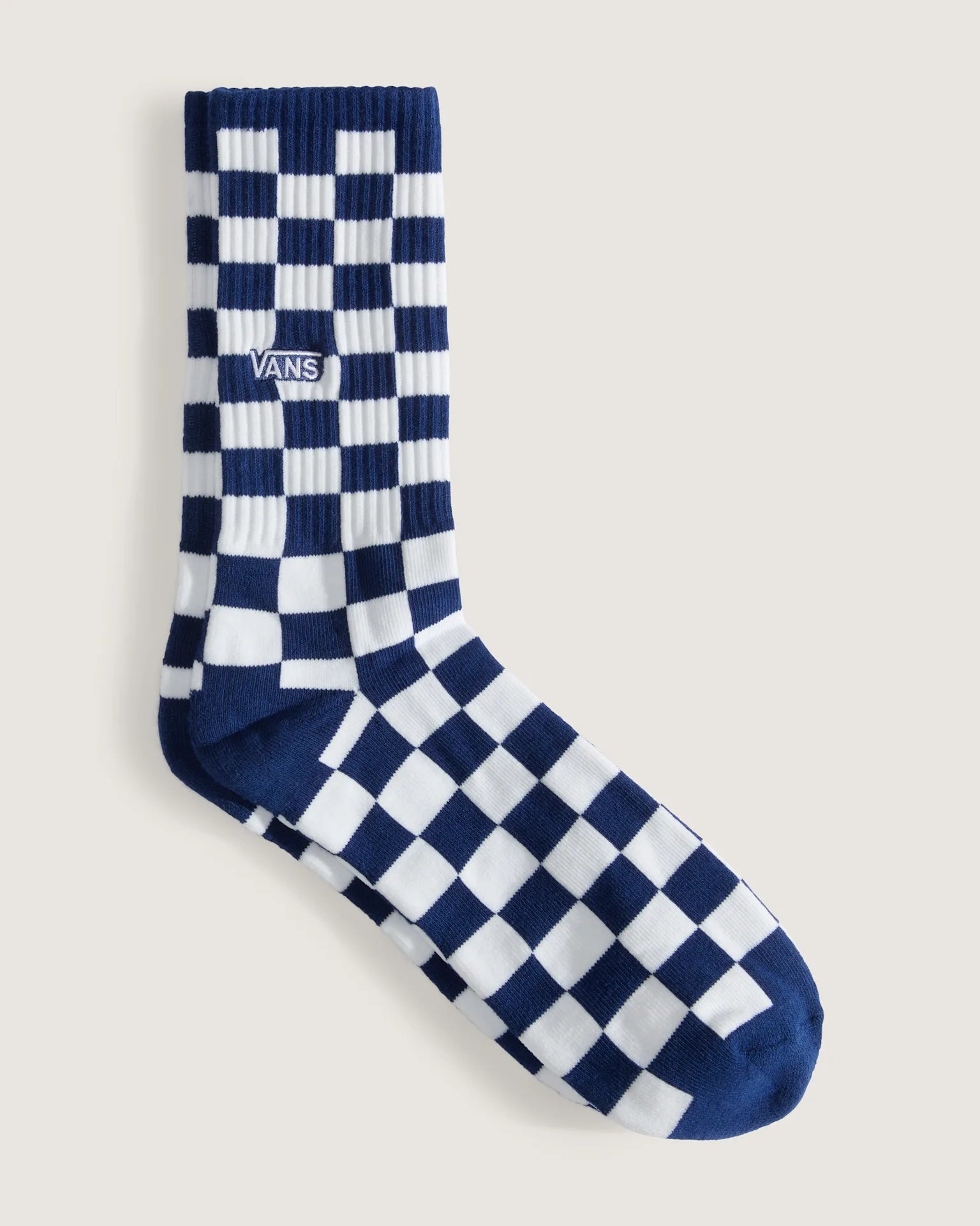 VANS Checkerboard Crew CHECKERBOARD Deep Indigo Zokni VN000QBDFOB1 - 2