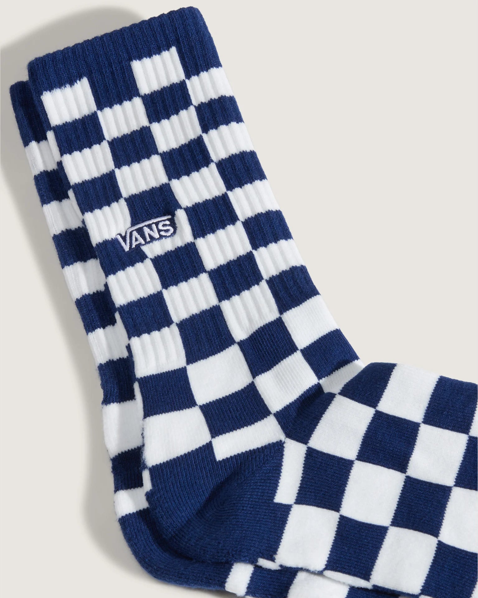 VANS Checkerboard Crew CHECKERBOARD Deep Indigo Zokni VN000QBDFOB1 - 3