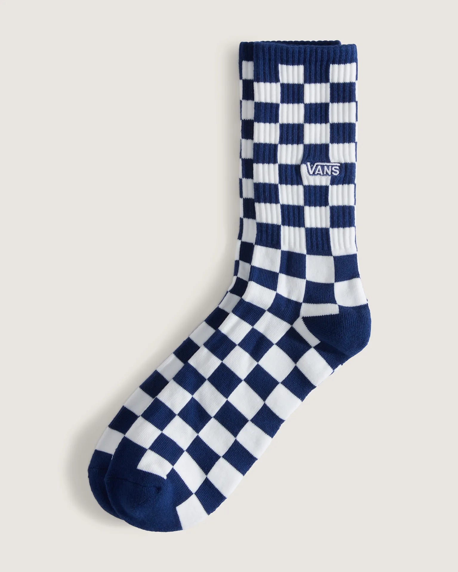 VANS Checkerboard Crew CHECKERBOARD Deep Indigo Zokni VN000QBDFOB1 - 1