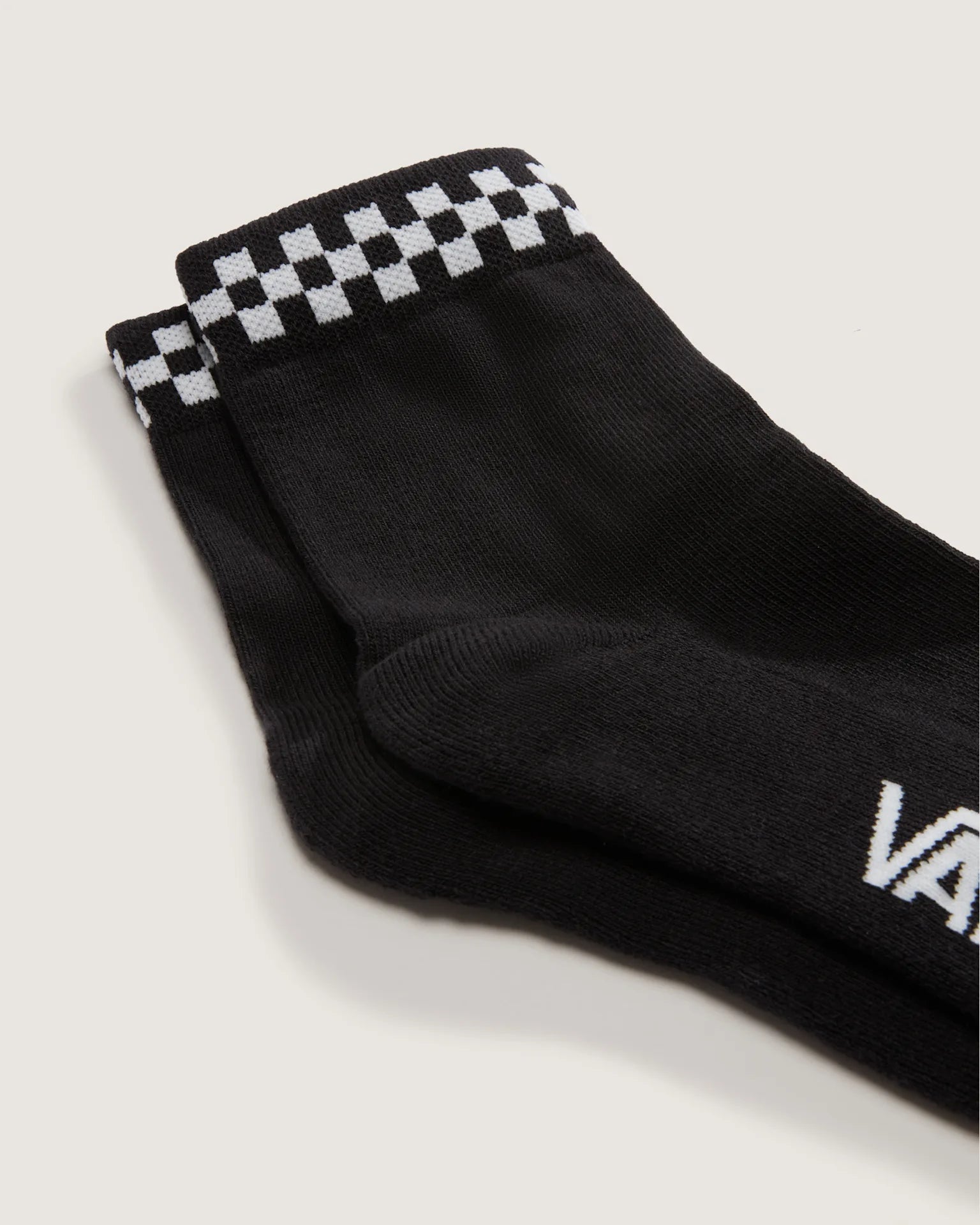 VANS Peek-A-Check Half Crew CHECKERBOARD Black Zokni VN000QBKBLK1 - 3