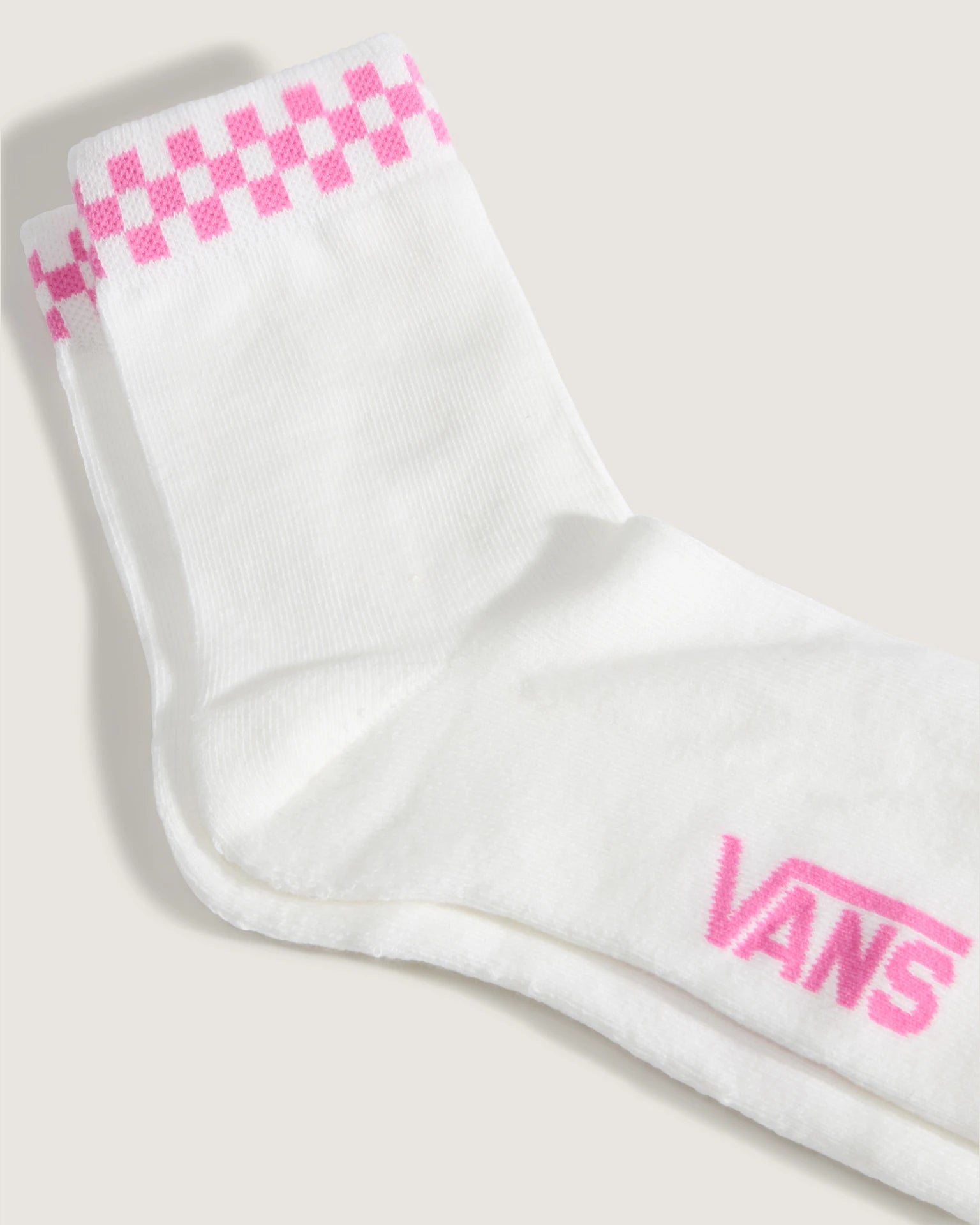 VANS Peek-A-Check Half Crew CHECKERBOARD Pink Fizz Zokni VN000QBKFRQ1 - 3