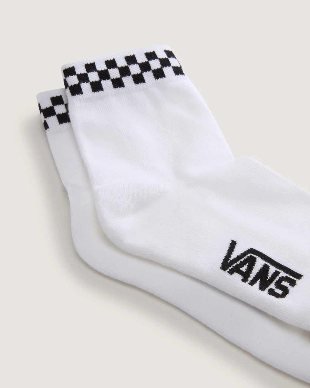VANS Peek-A-Check Half Crew CHECKERBOARD White/Black Zokni VN000QBKYB21 - 3