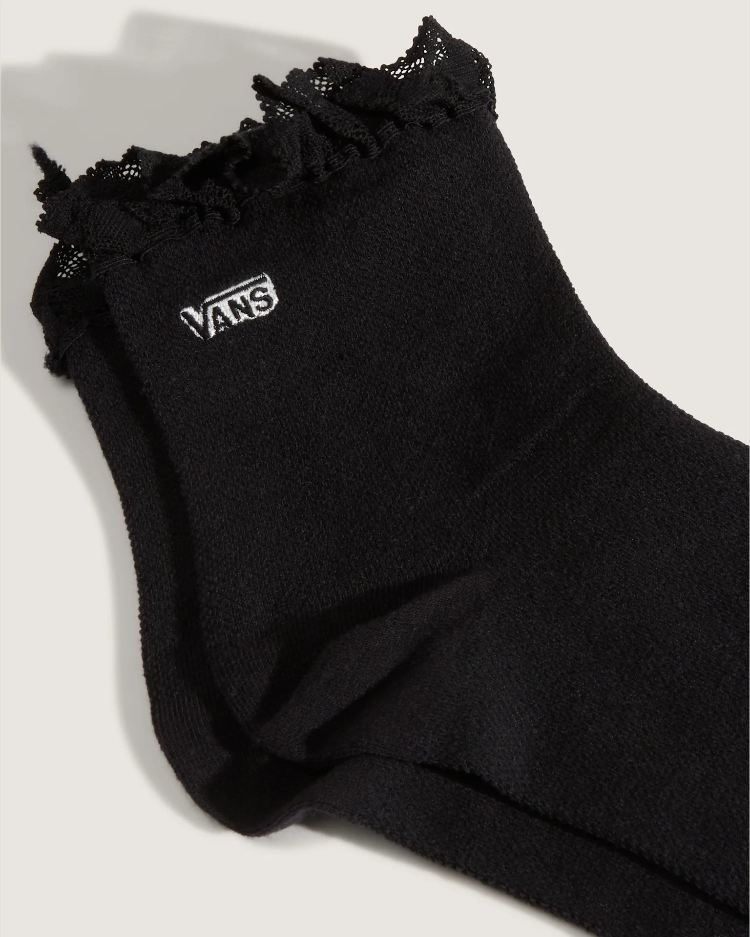 VANS Sereno Lace Crew Black/Black Zokni VN000QBNBKA1 - 3