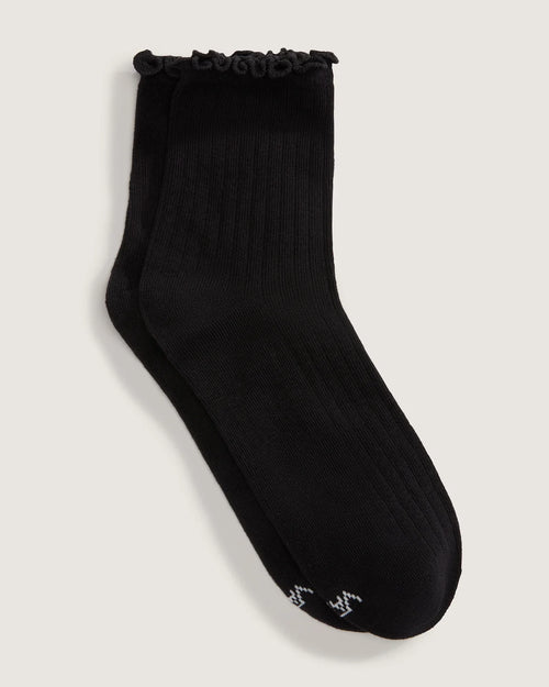VANS Lettuce Have It Half Crew Black Zokni kép 2