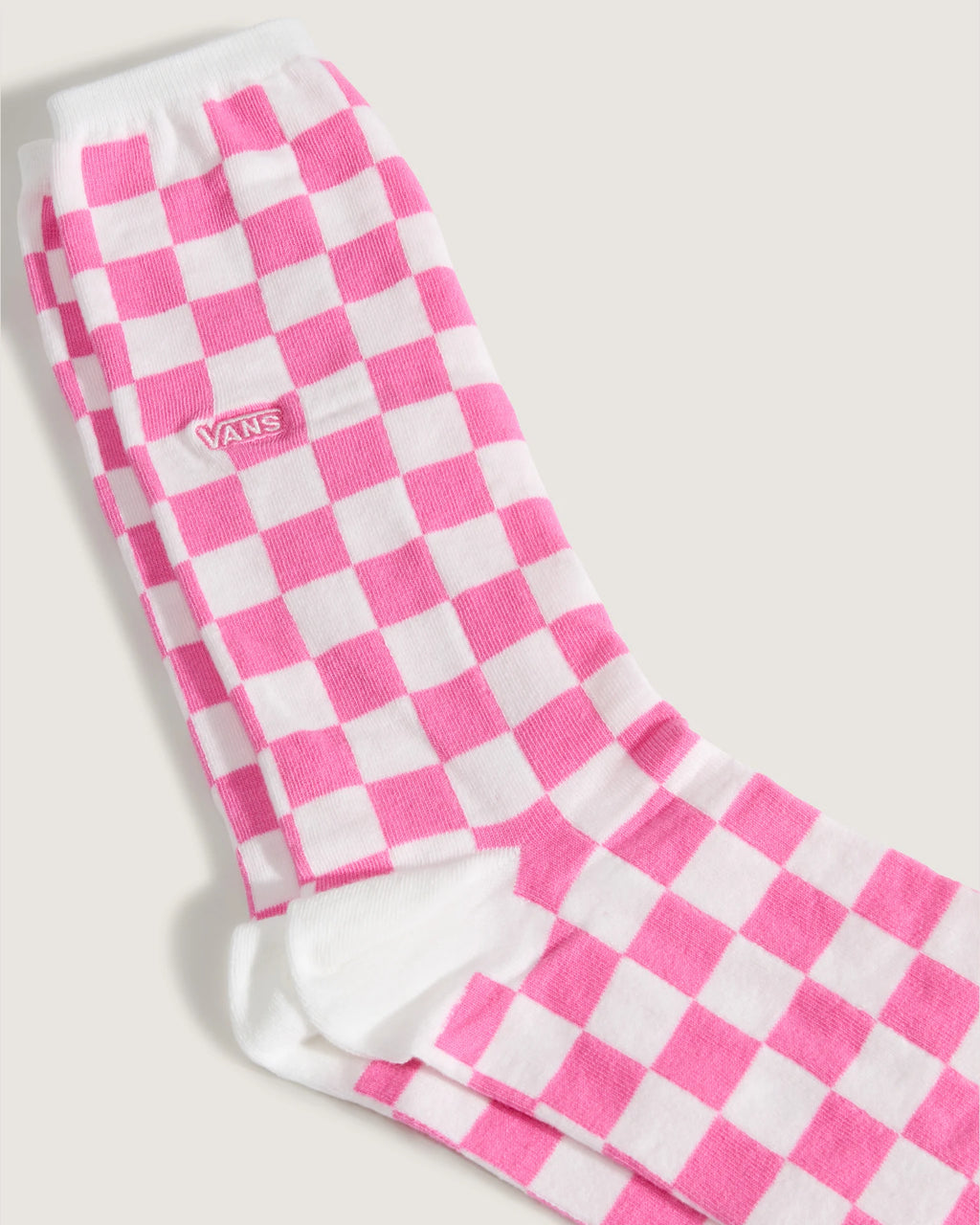 VANS Ticker Crew CHECKERBOARD Pink Fizz Zokni VN000QBRFRQ1 - 3