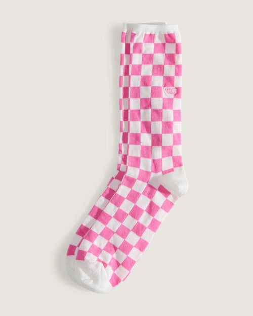 VANS Ticker Crew CHECKERBOARD Pink Fizz Zokni VN000QBRFRQ1 - 1
