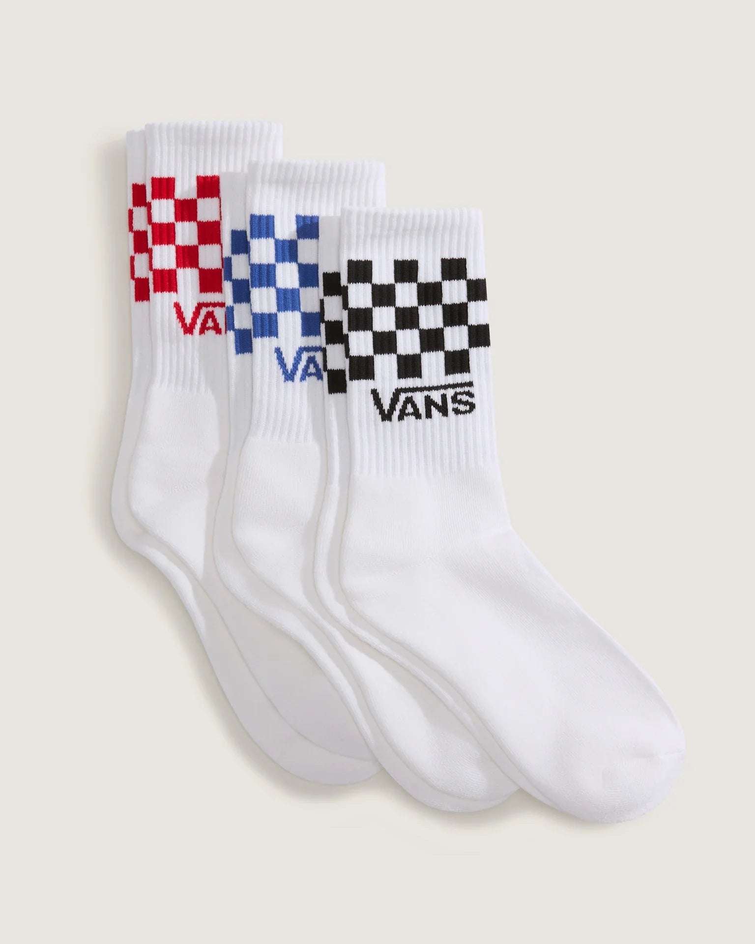VANS Classic Check Crew ROX CHECKERBOARD White kép 2
