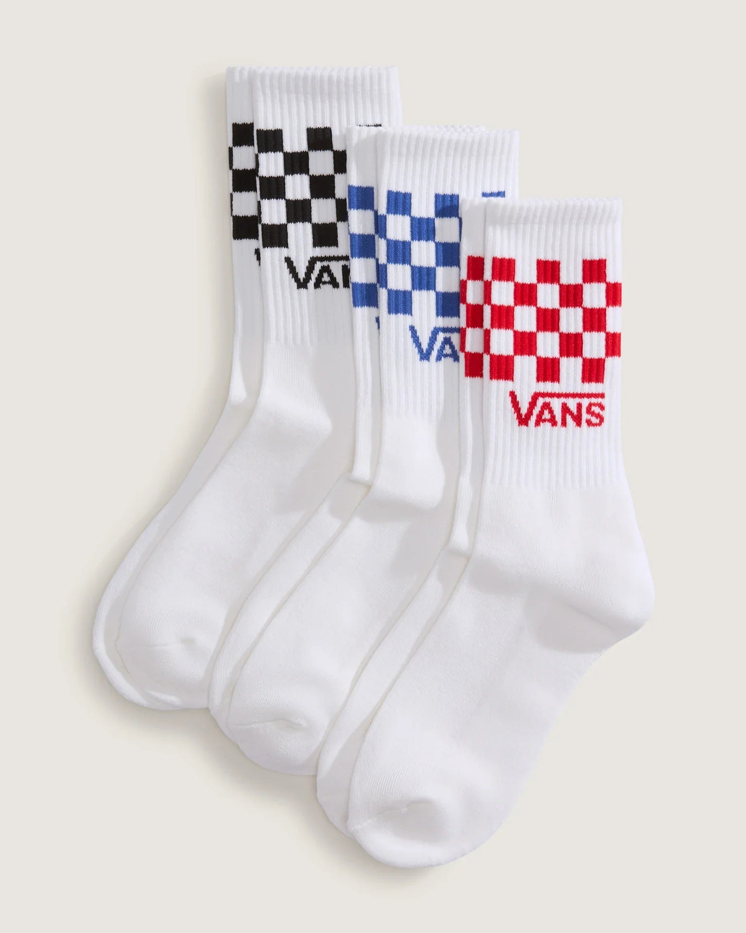 VANS Classic Check Crew ROX CHECKERBOARD White kép 1