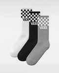 VANS Classic Check Crew ROX CHECKERBOARD Black/White kép 1