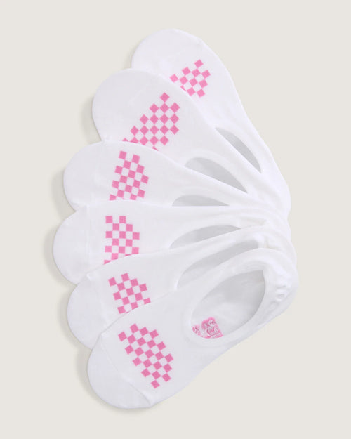 VANS Classic Canoodle ROX CHECKERBOARD White/Wild Orchid Zokni kép 1