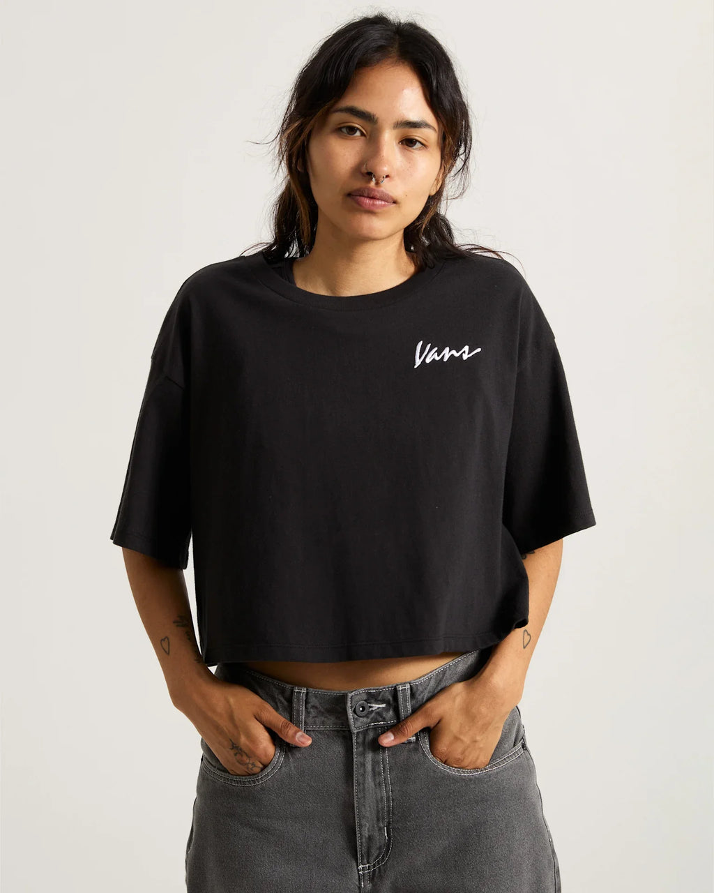 VANS Classic Script Black kép 3