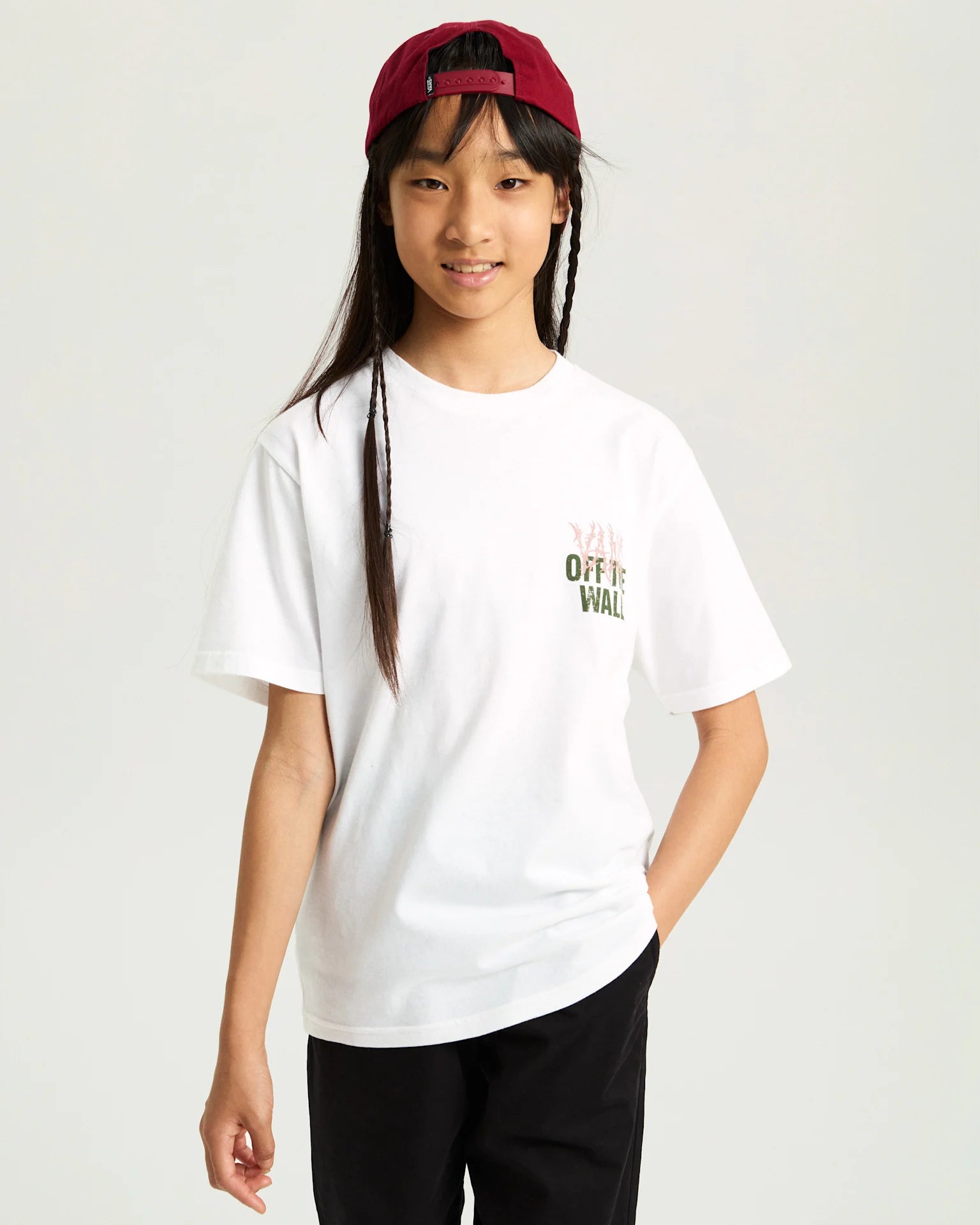 VANS Metal Wall SS White Póló VN000R03WHT1 - 7