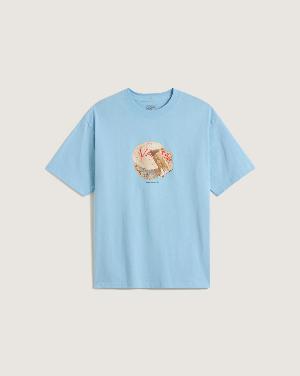 VANS Caked SS Cloud Blue Póló VN000R15EML1 - 1
