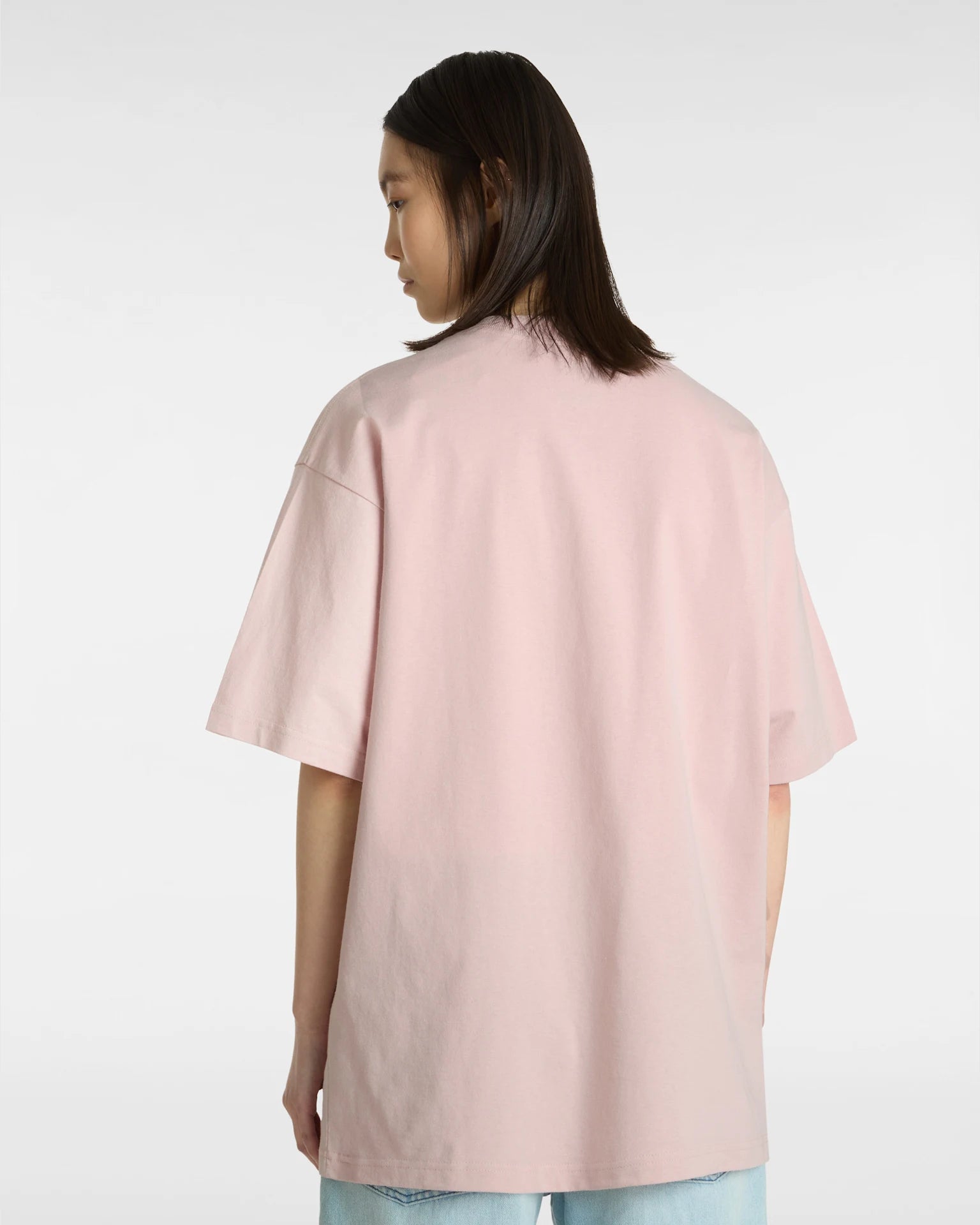 VANS BLOCKED BOX LOOSE SS SEPIA ROSE Póló VN000RAPO3N1 - 4