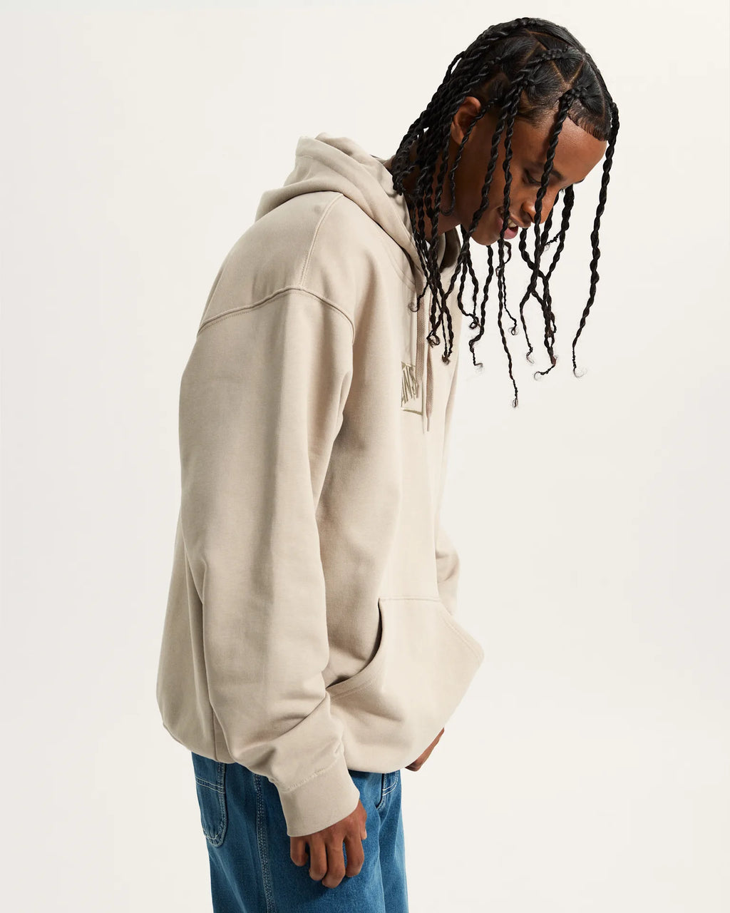 VANS BLOCKED BOX PO HOODIE MUSHROOM Pulóver VN000RAR7D61 - 5