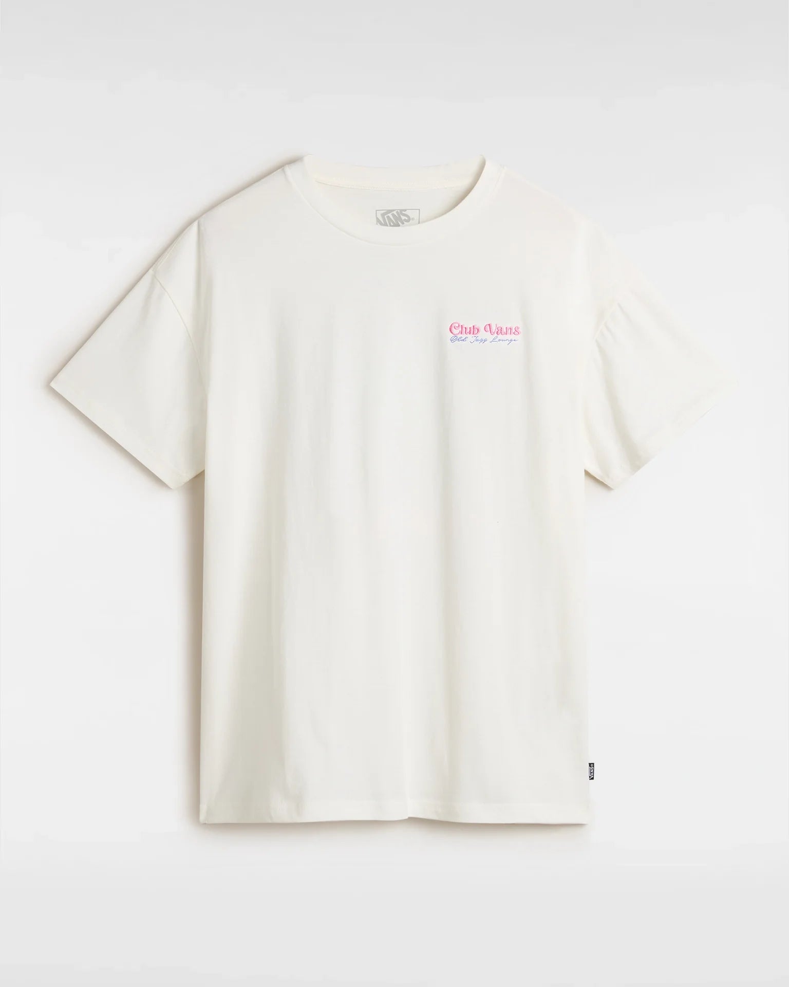VANS FLOWER CHELLO OS TEE marshmallow kép 2