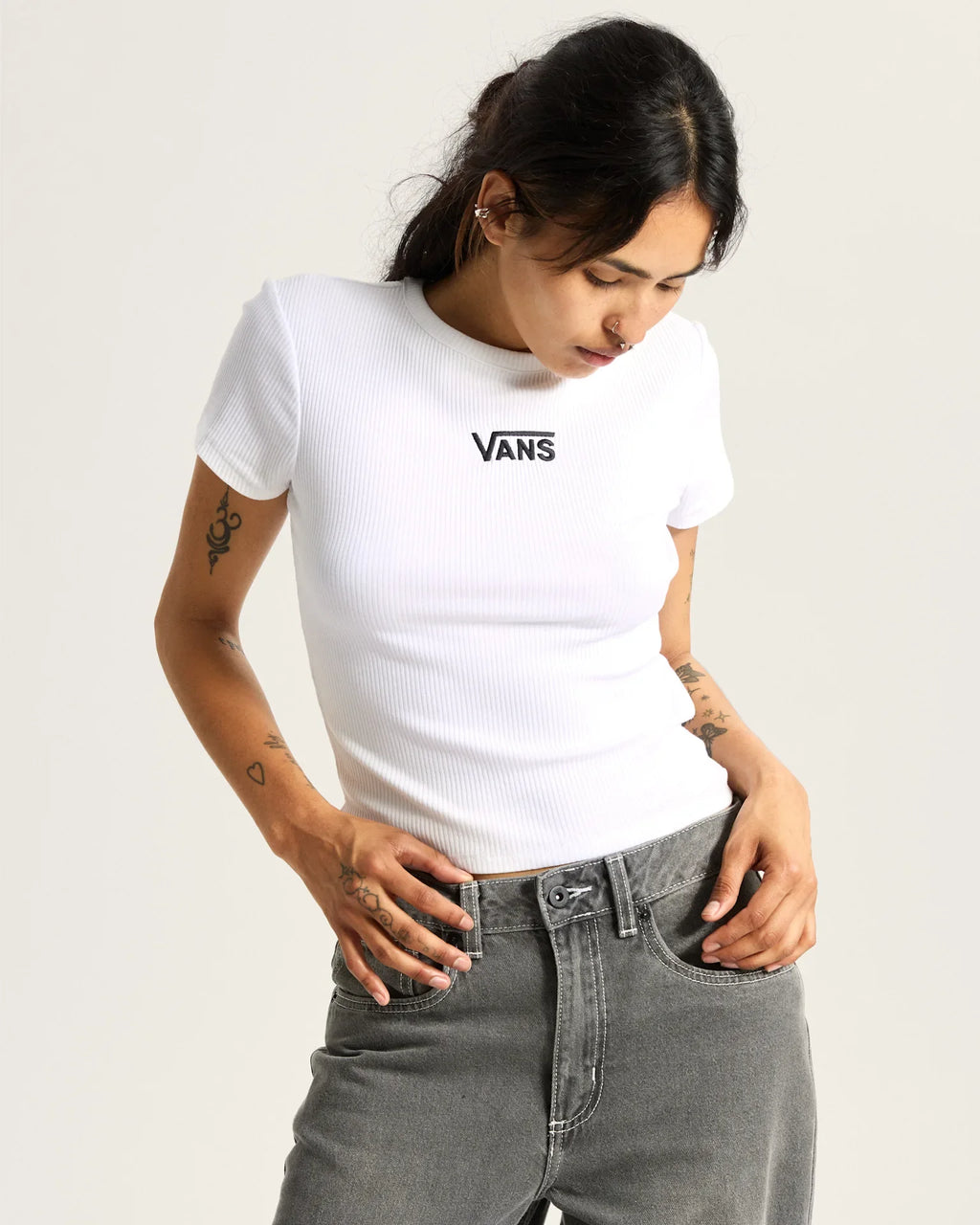 VANS Cameron Tee White kép 3
