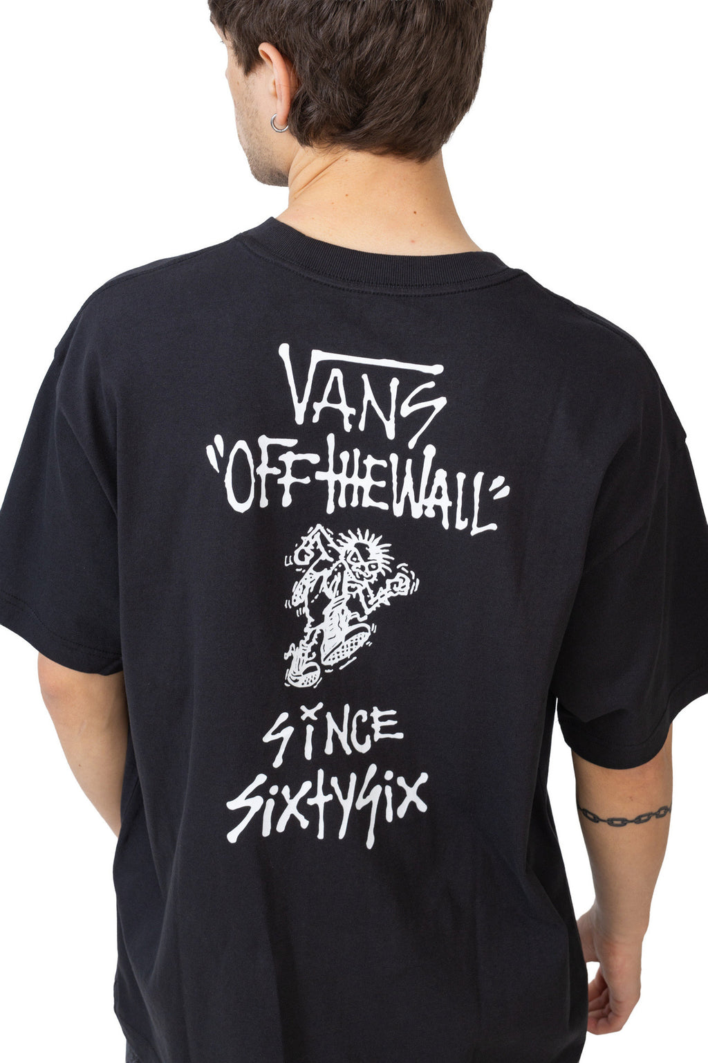VANS STOMPER LOOSE FIT SS TEE Black Póló VN000RD4BLK1 - 3