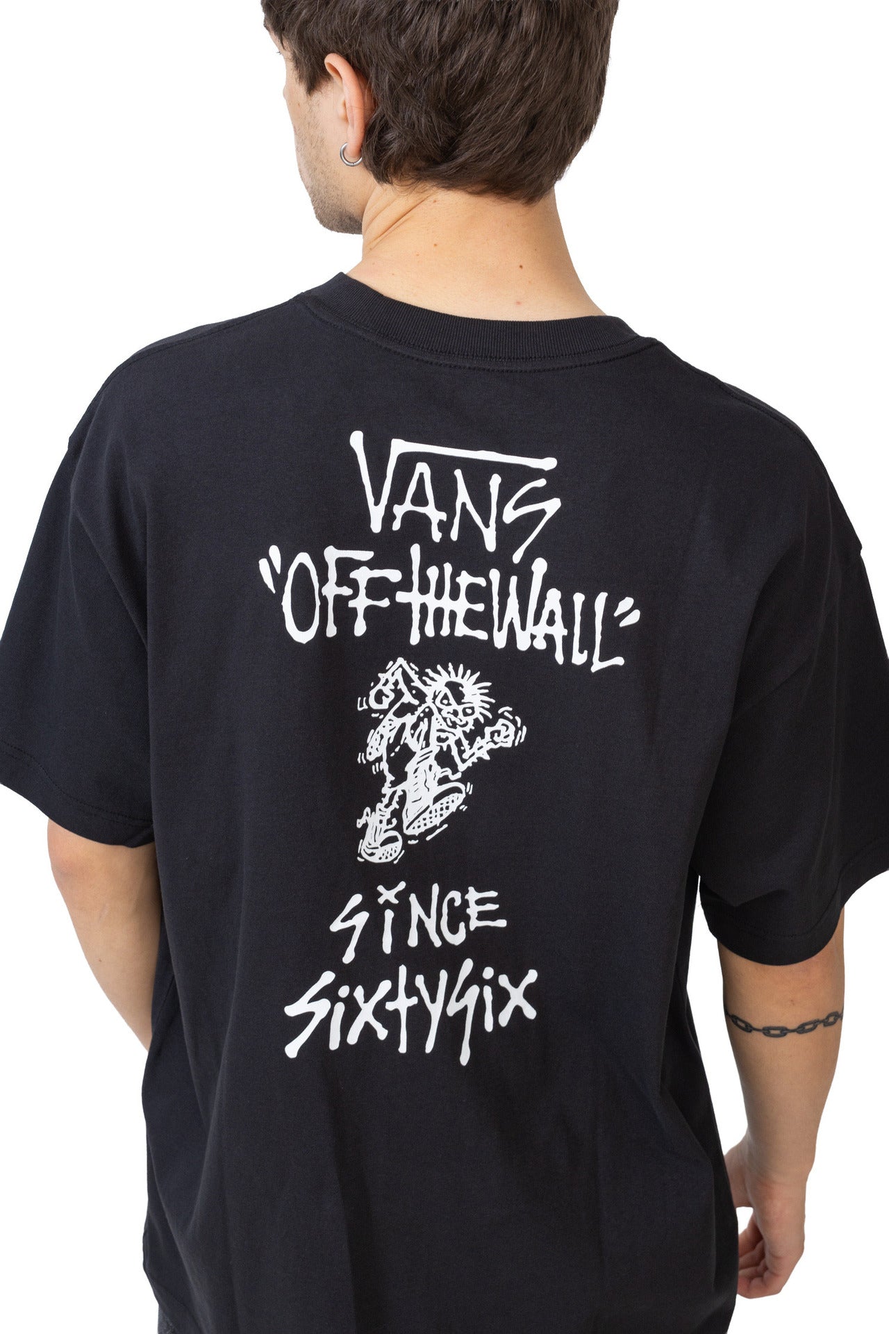 VANS STOMPER LOOSE FIT SS TEE Black Póló VN000RD4BLK1 - 3