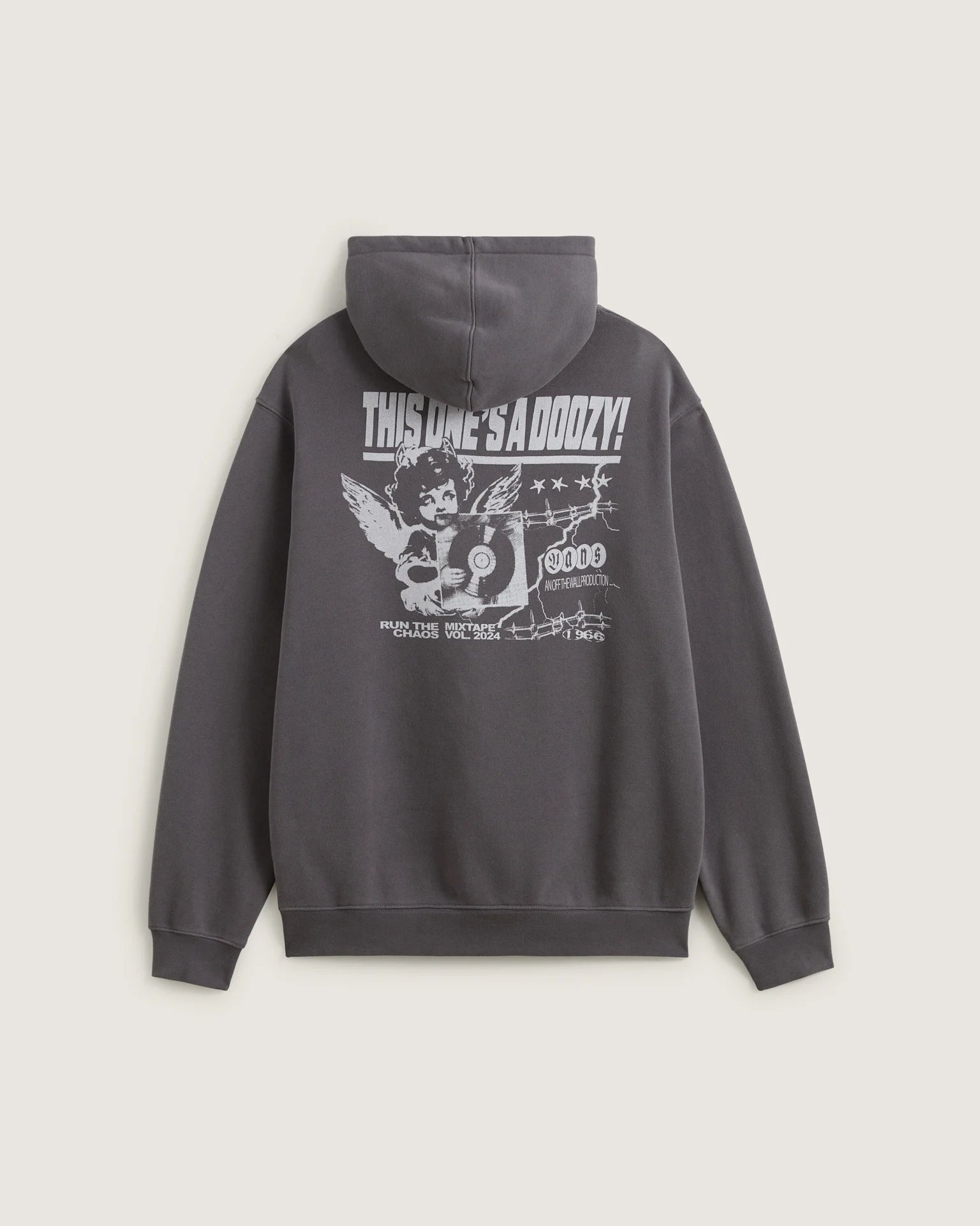 VANS EARTHBOUND LOOSE PO FLEECE MOUNTAIN ESSENTIALS Asphalt Pulóver VN000RD71O71 - 2