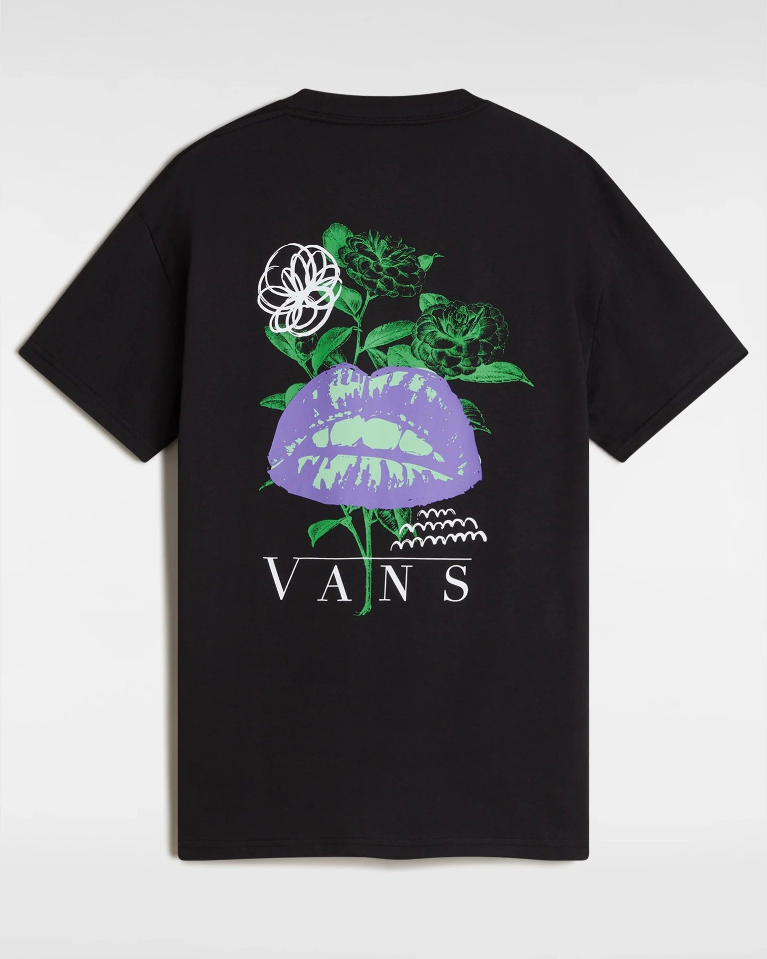 VANS TALK TALK OS TEE Black kép 1