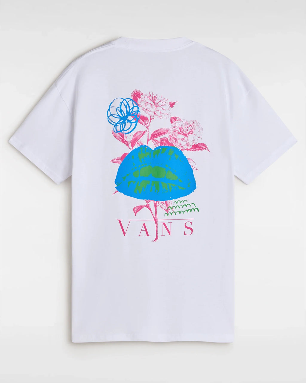 VANS TALK TALK OS TEE White kép 1