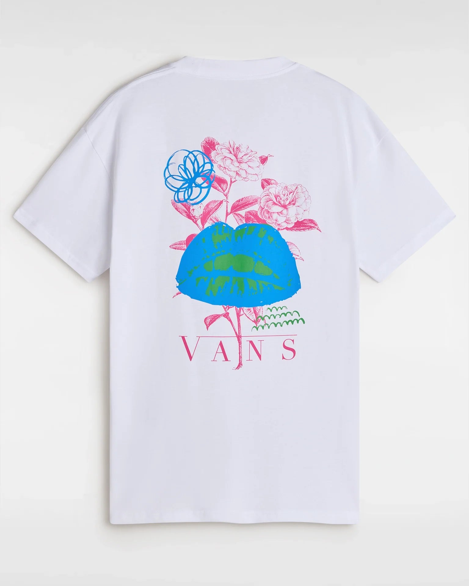 VANS TALK TALK OS TEE White kép 1