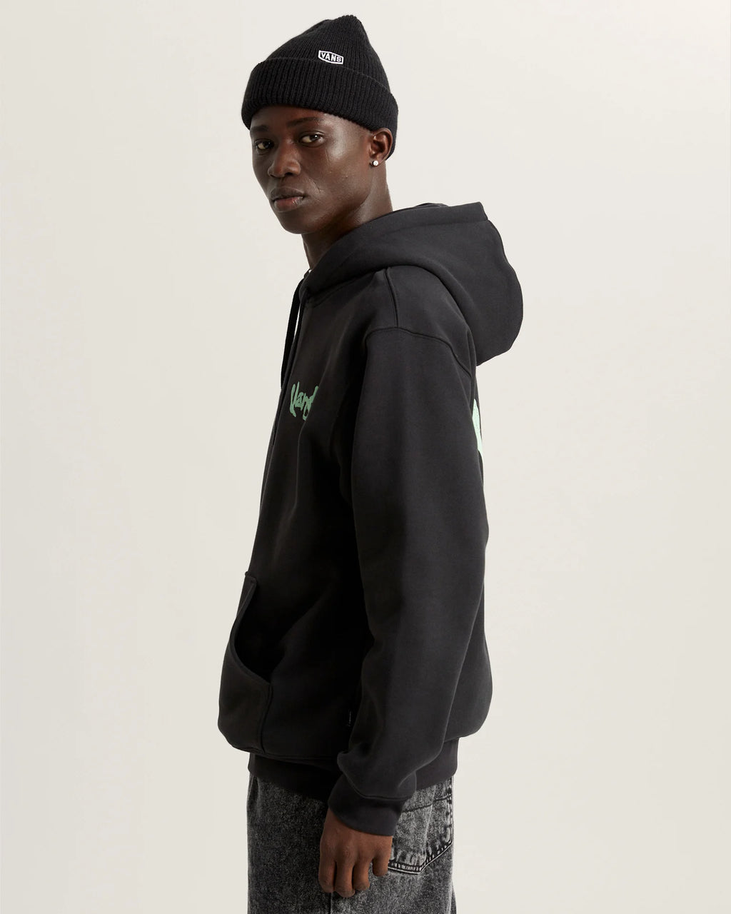 VANS EVOLVE PO HOODIE Black Pulóver VN000RG2BLK1 - 5