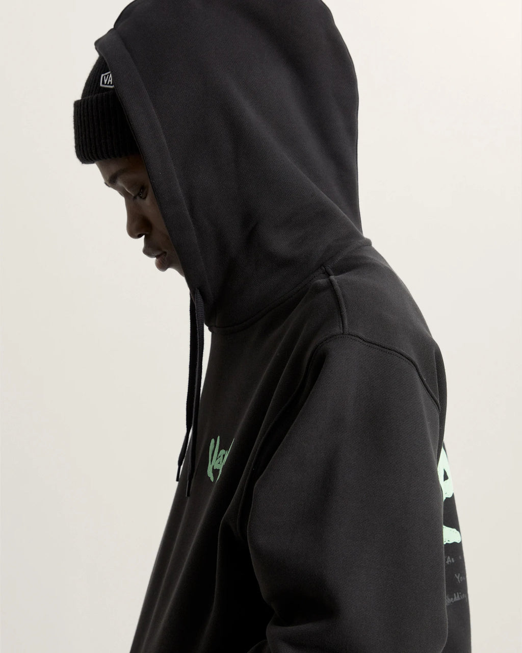 VANS EVOLVE PO HOODIE Black Pulóver VN000RG2BLK1 - 7