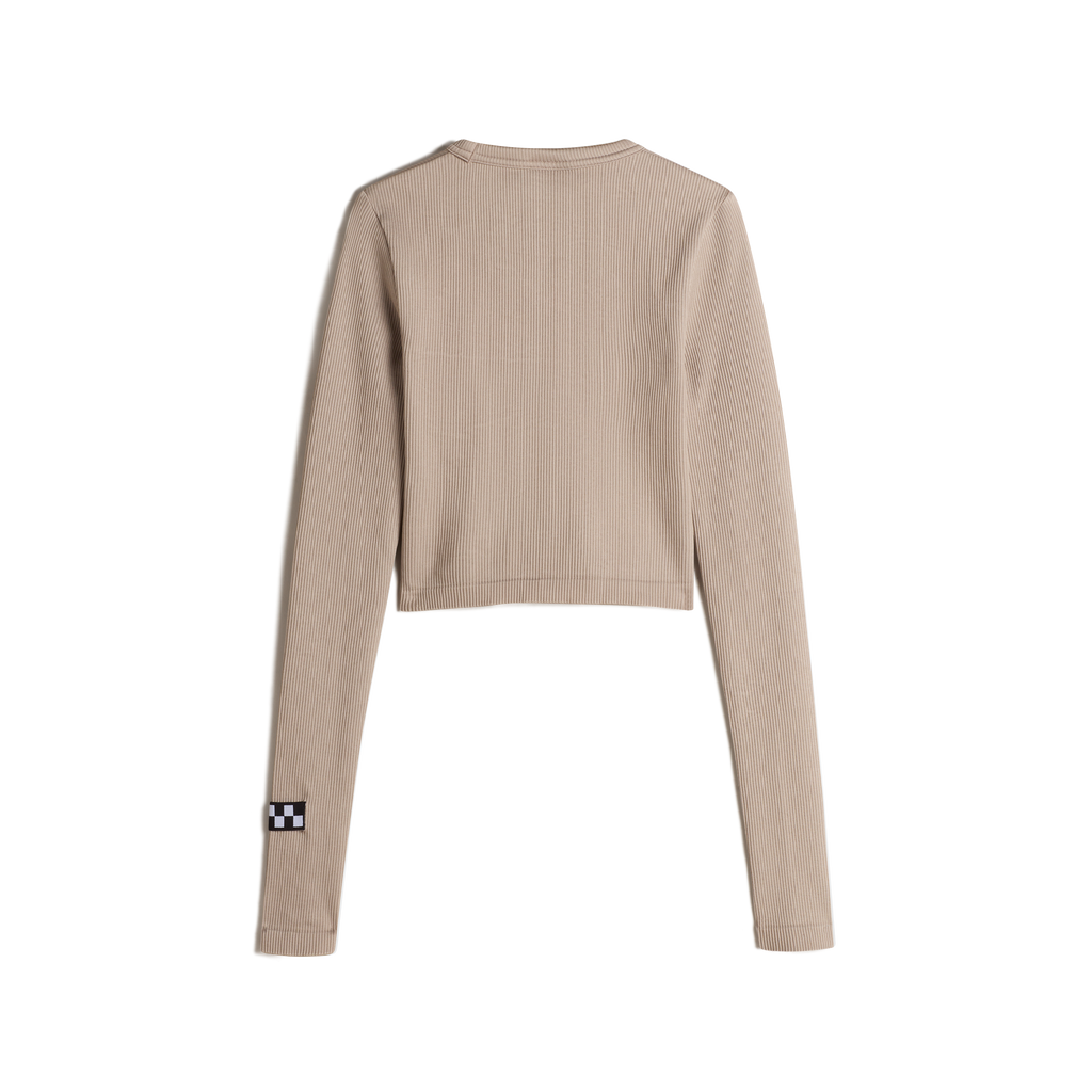 VANS MTE Crosspath Seamless LS Crop MUSHROOM kép 2