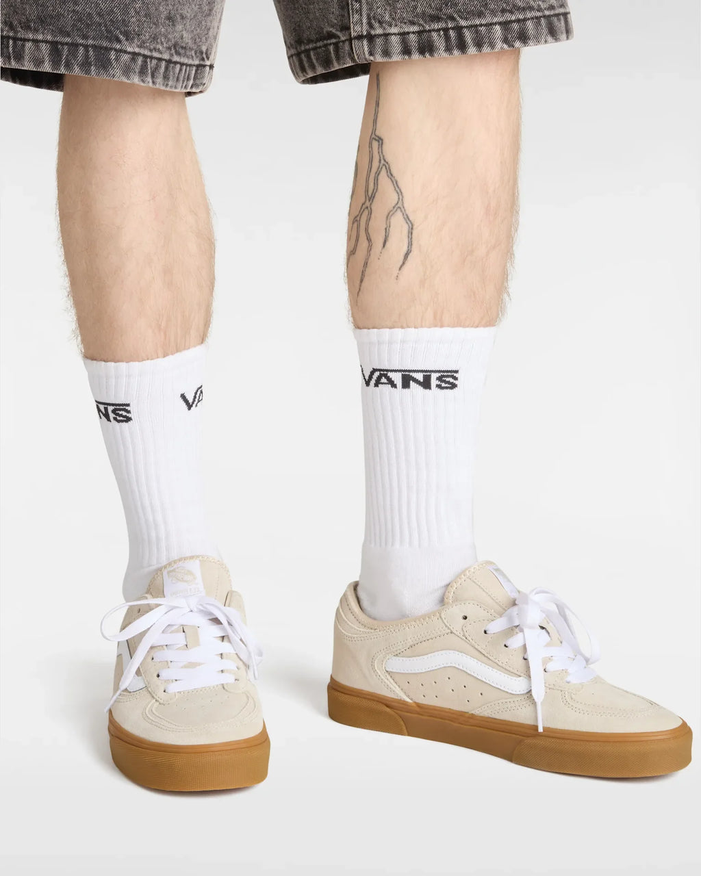 VANS Rowley Classic OATMEAL/GUM Cipő kép 5