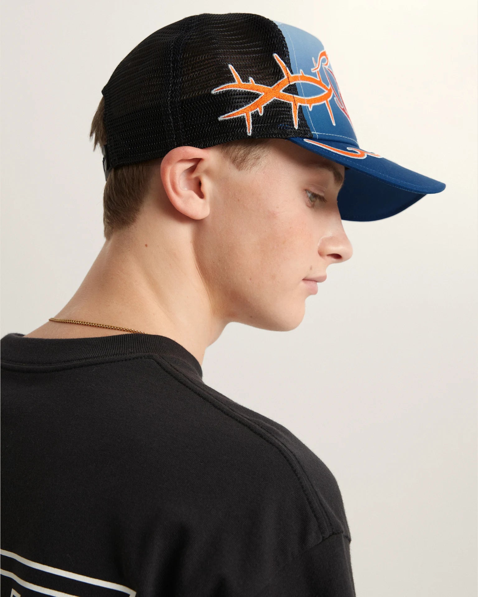 VANS LX Dayana Tribal Trucker Deep Indigo Sapka VN000SNQFOB1 - 4