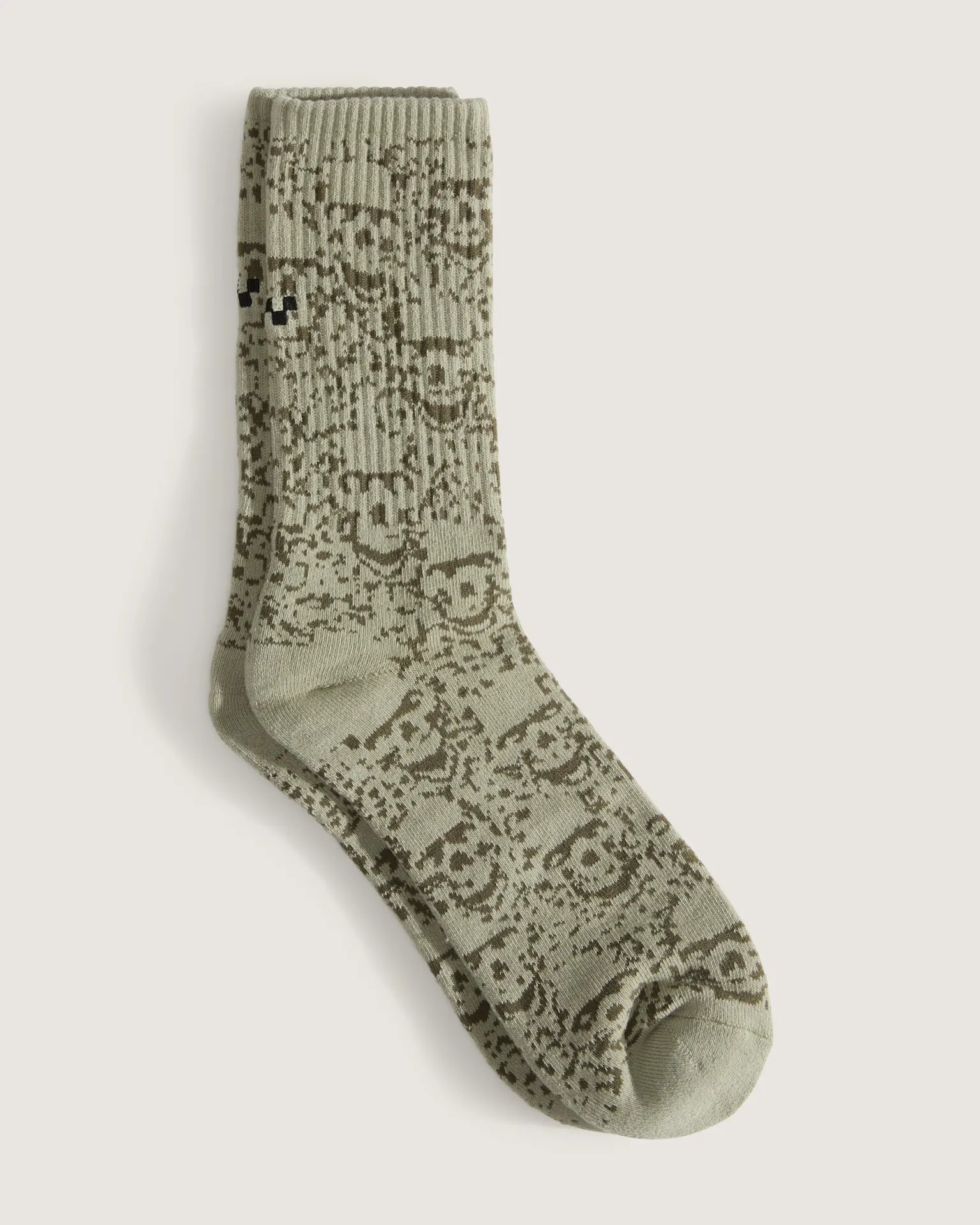 VANS LX Wreckpack Skull Crew Soft Sage Zokni VN000SP6FSG1 - 2