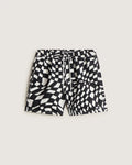 VANS Primary II Elastic Printed Boardshort Black/White Úszónadrág VN000SQDY281 - 1