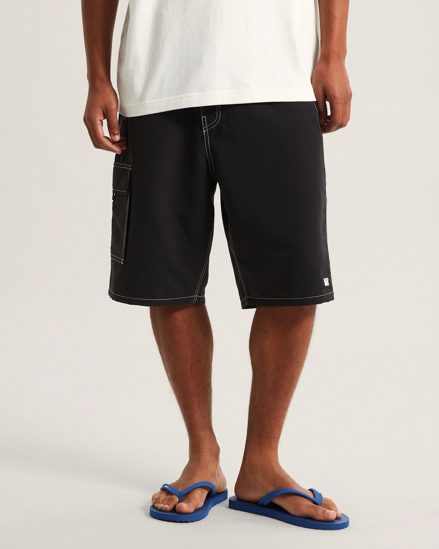 VANS Voyage Long Cargo Boardshort Black Úszónadrág VN000SQHBLK1 - 3