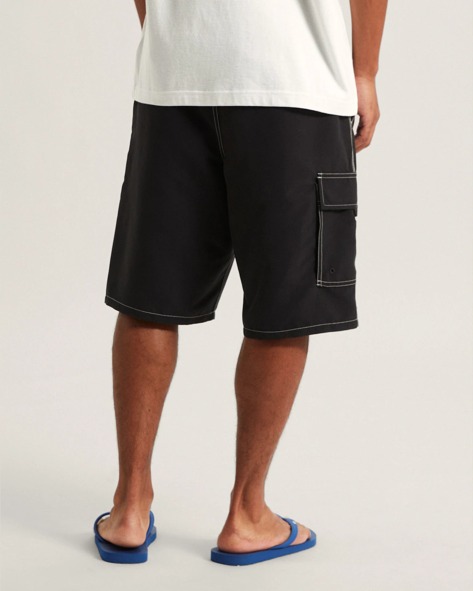 VANS Voyage Long Cargo Boardshort Black Úszónadrág VN000SQHBLK1 - 4