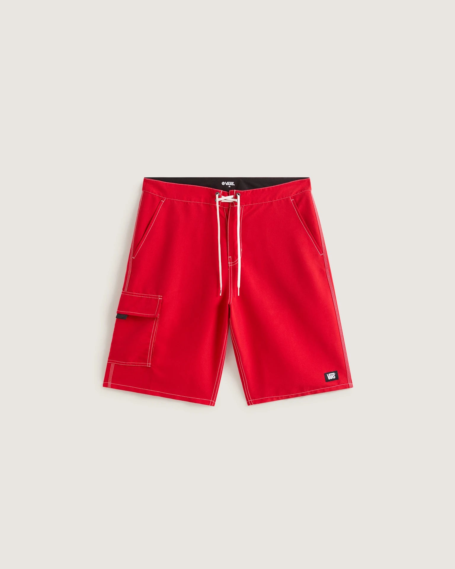 VANS Voyage Long Cargo Boardshort RACING RED Úszónadrág VN000SQHIZQ1 - 1