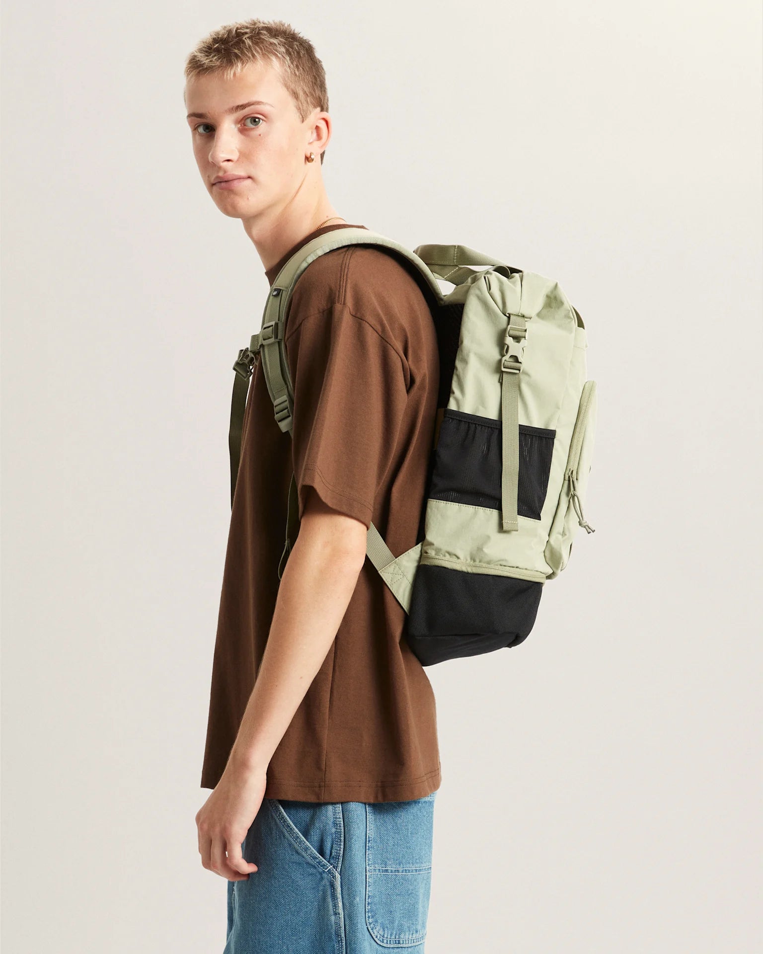 VANS Wilder Backpack Soft Sage Hátizsák VN000SSDFSG1 - 8