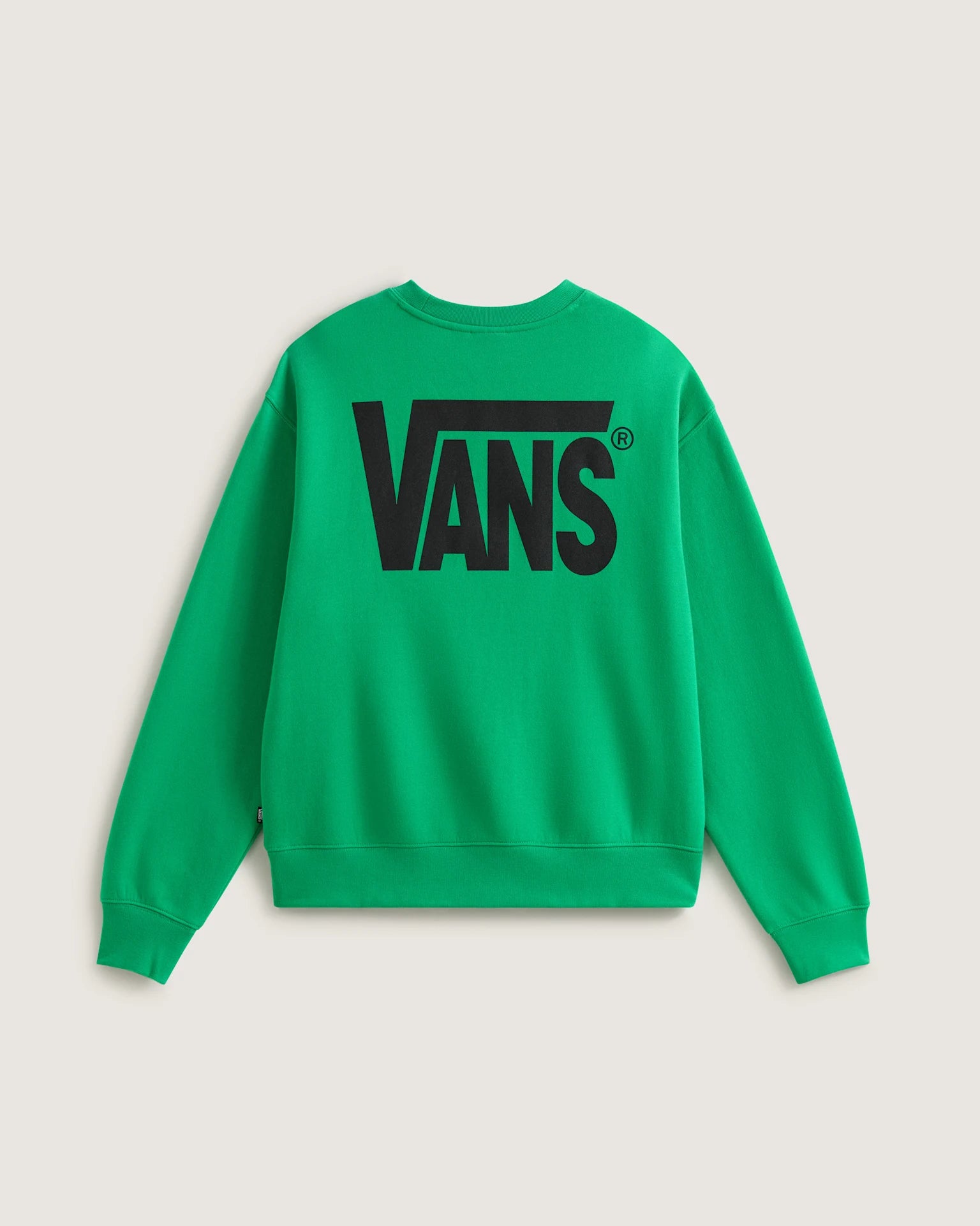 VANS Stretch Logo Crew Vivid Verdant Pulóver VN000STSFLX1 - 2