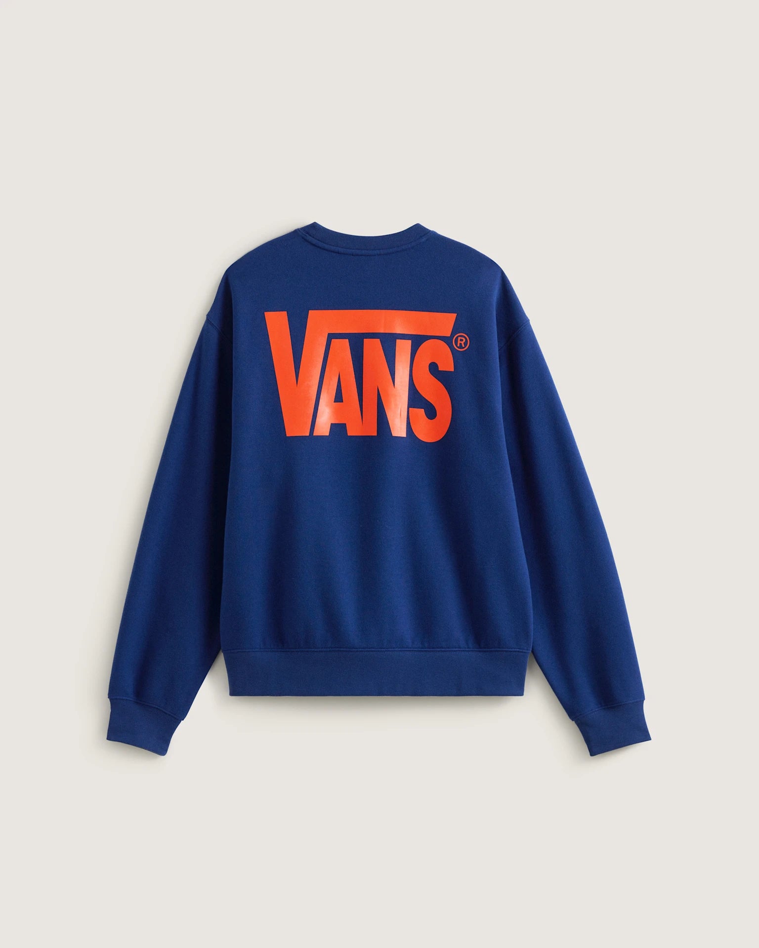 VANS Stretch Logo Crew Deep Indigo/Flame Pulóver VN000STSGCC1 - 2