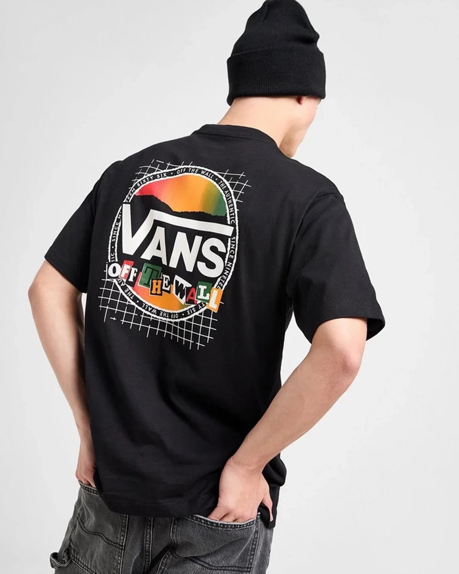 VANS GRID NOTE S/S Black kép 1