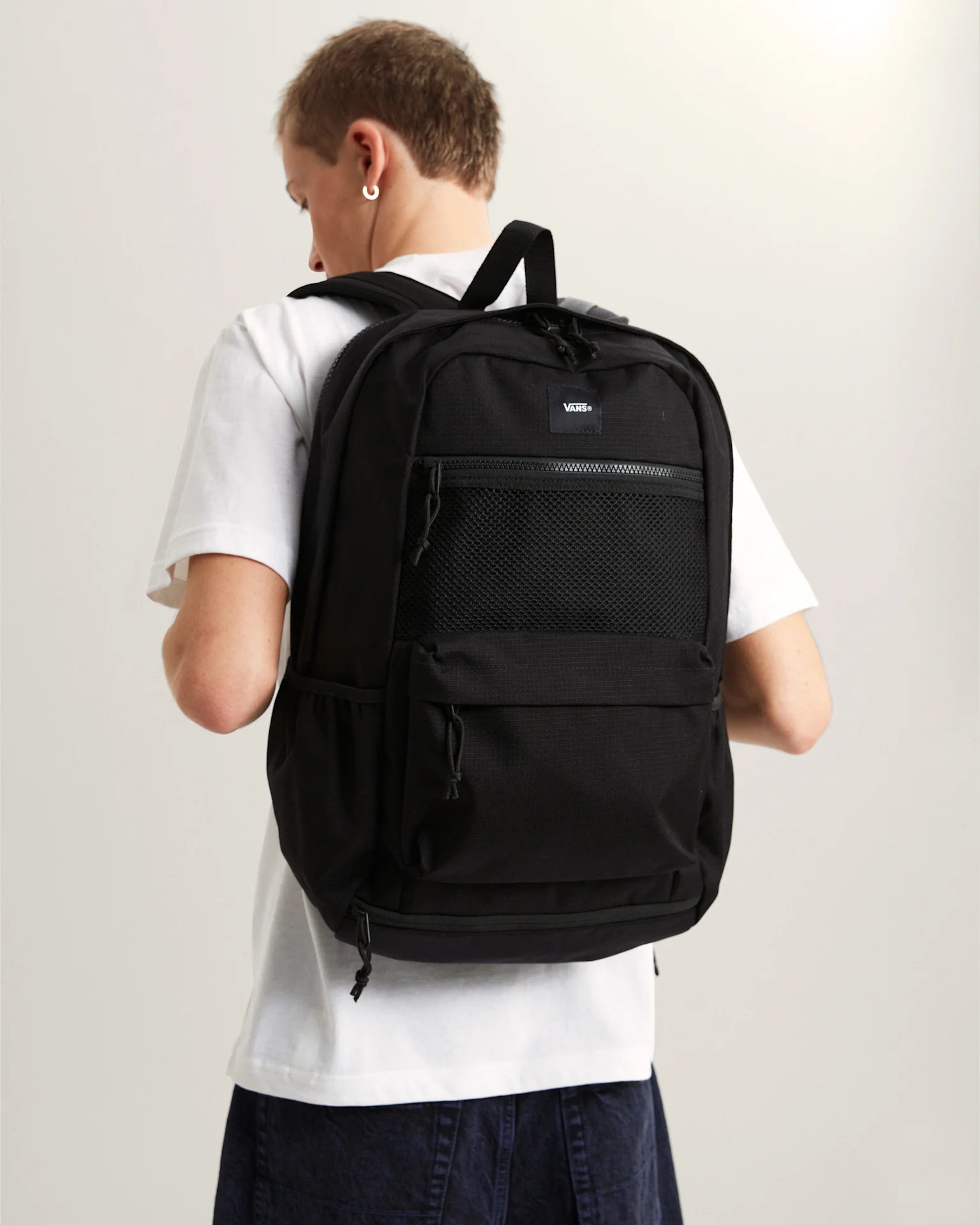VANS Divert Backpack Black Hátizsák VN000STXBLK1 - 8