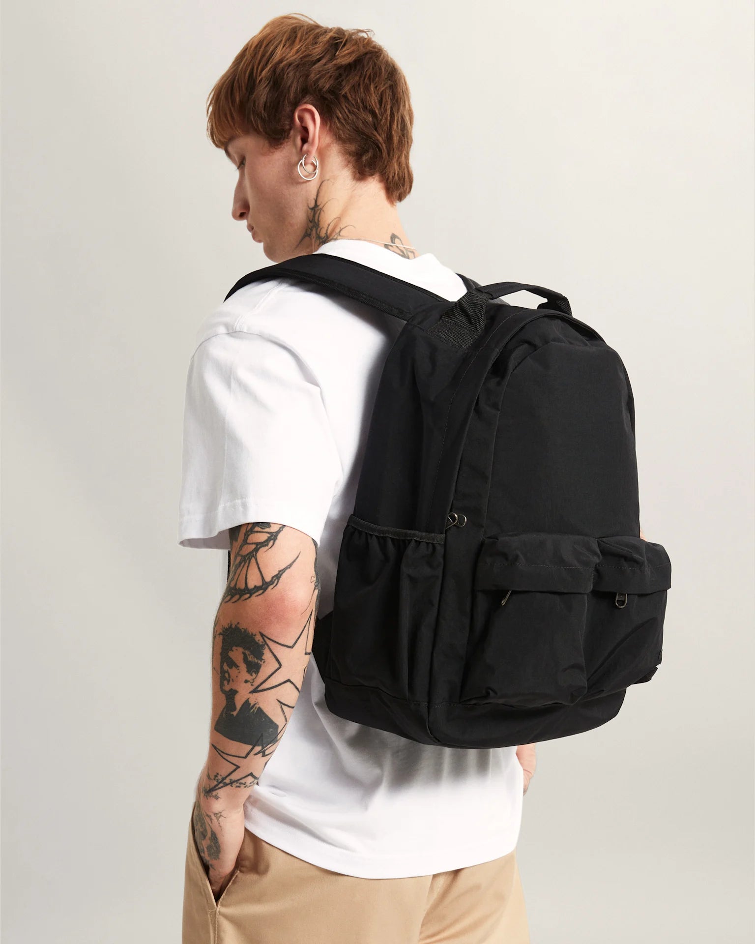 VANS Off The Wall Backpack Black Hátizsák VN000SUBBLK1 - 7