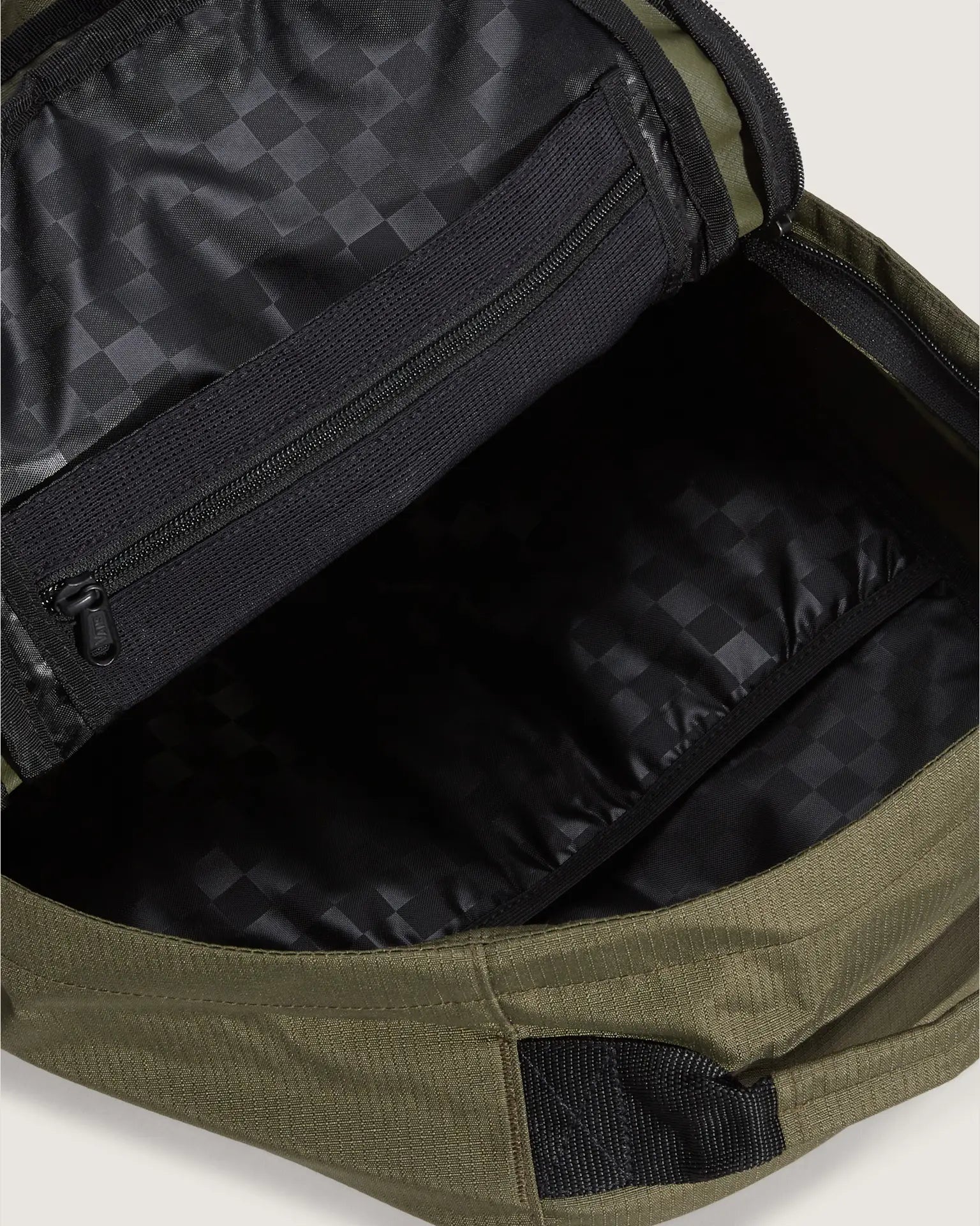 VANS Off The Wall Backpack Mossy Olive Hátizsák VN000SUBFR11 - 6