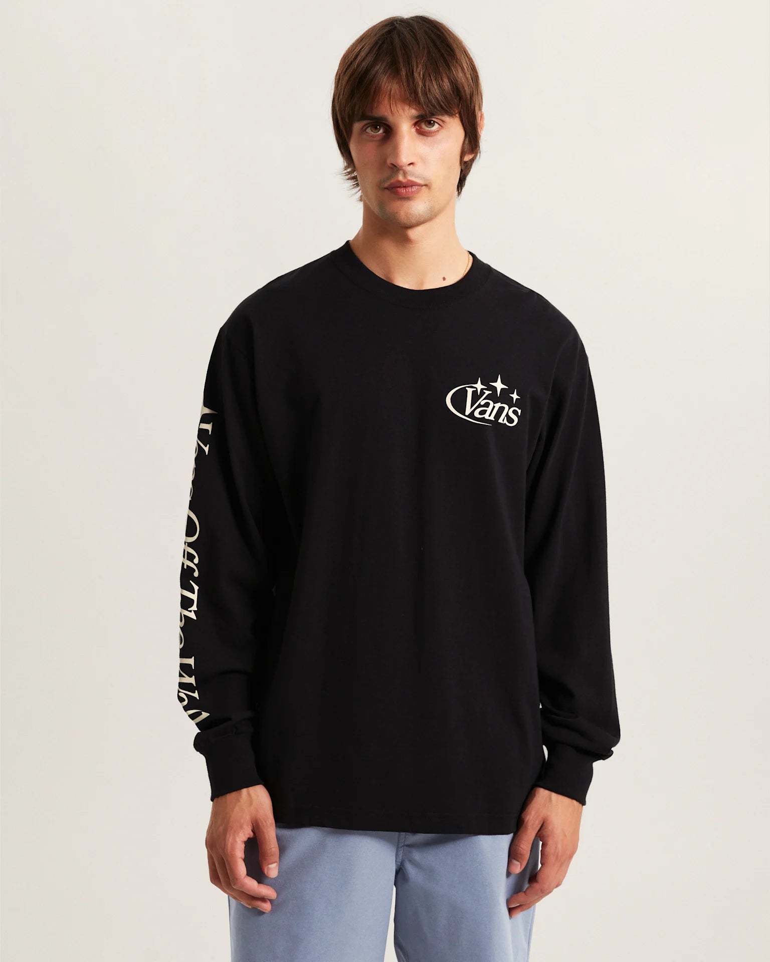 VANS Advanced Vee LS Tee Black Póló VN000SX4BLK1 - 3
