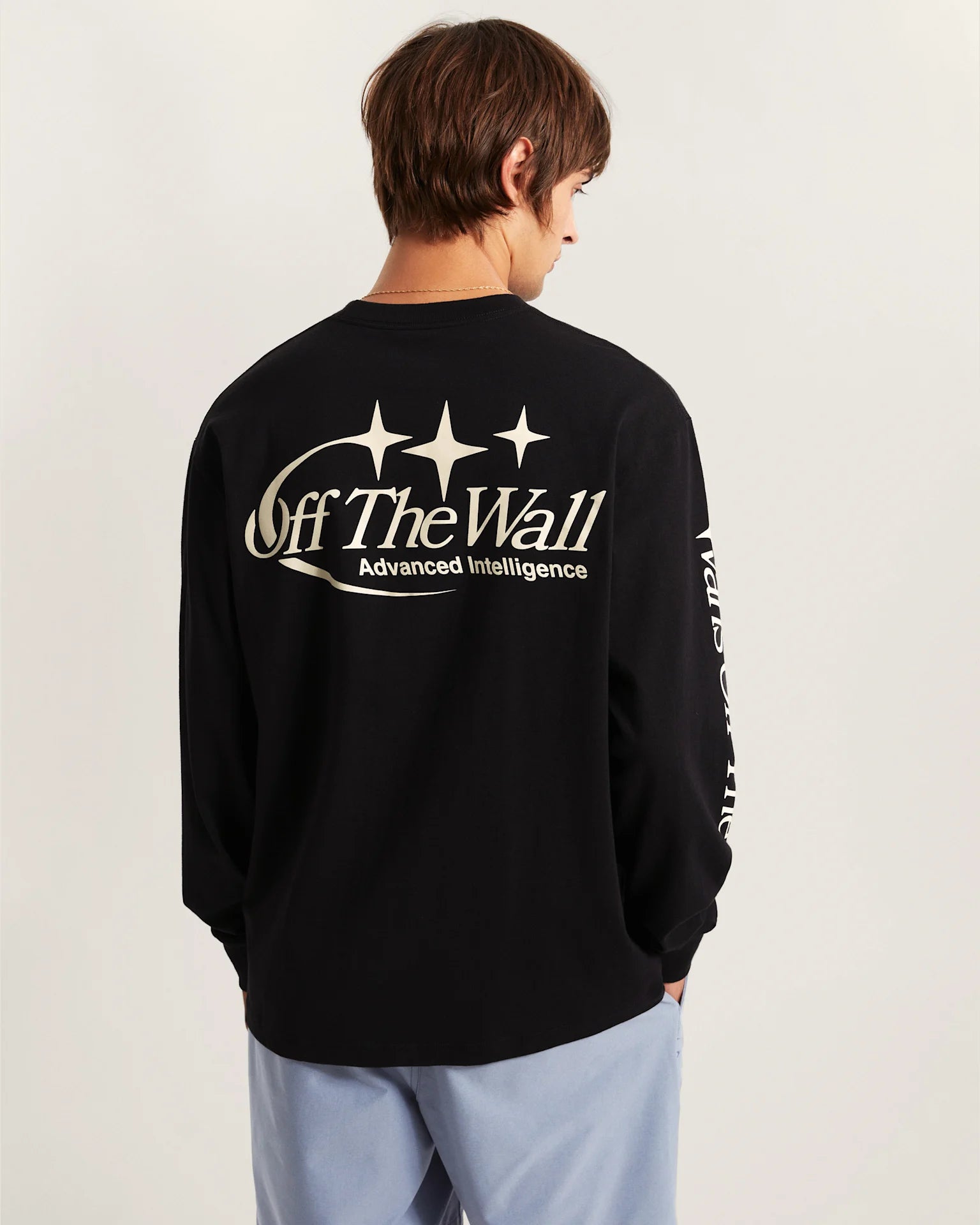 VANS Advanced Vee LS Tee Black Póló VN000SX4BLK1 - 4