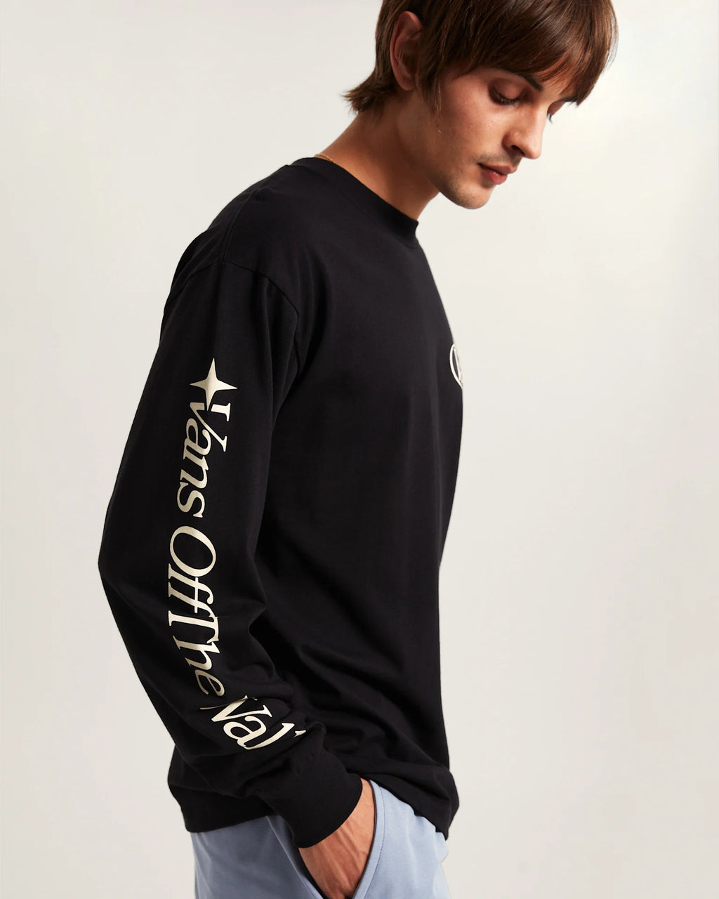 VANS Advanced Vee LS Tee Black Póló VN000SX4BLK1 - 6