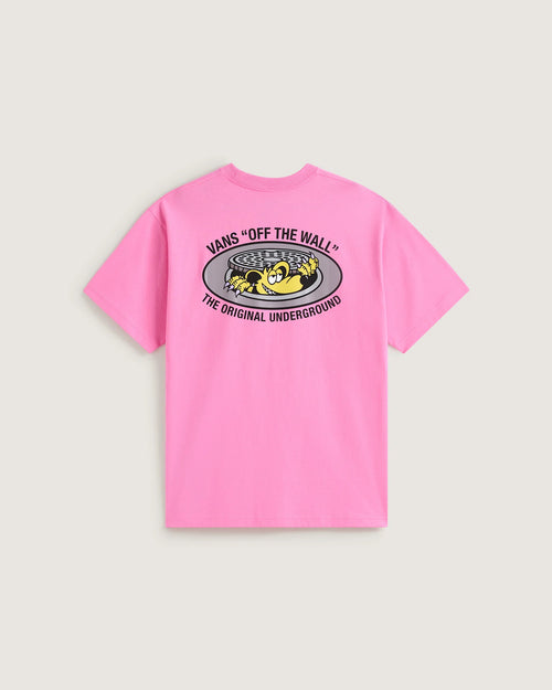 VANS Downside SS Tee Pink Fizz Póló VN000SXSFRQ1 - 2