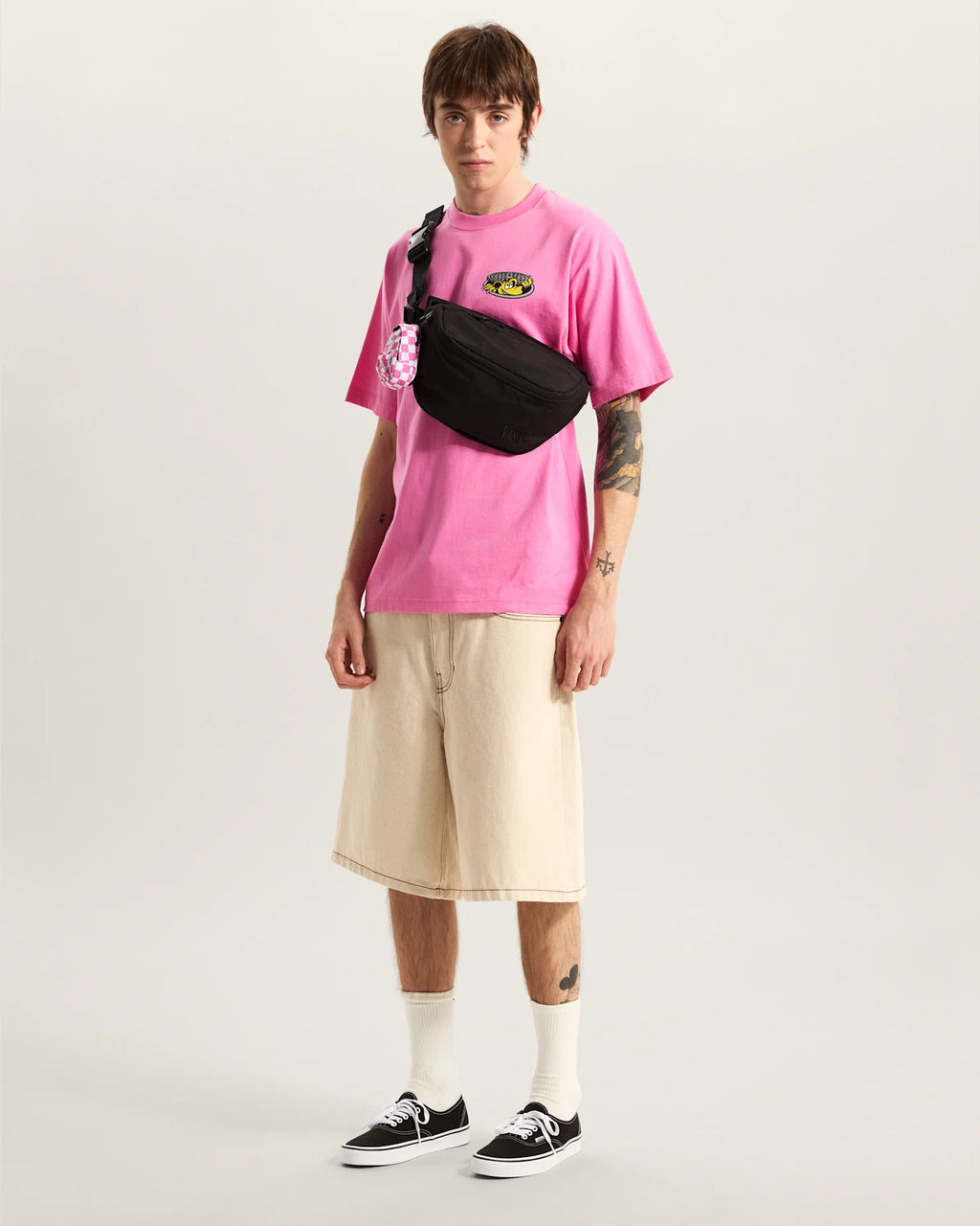 VANS Downside SS Tee Pink Fizz Póló VN000SXSFRQ1 - 5