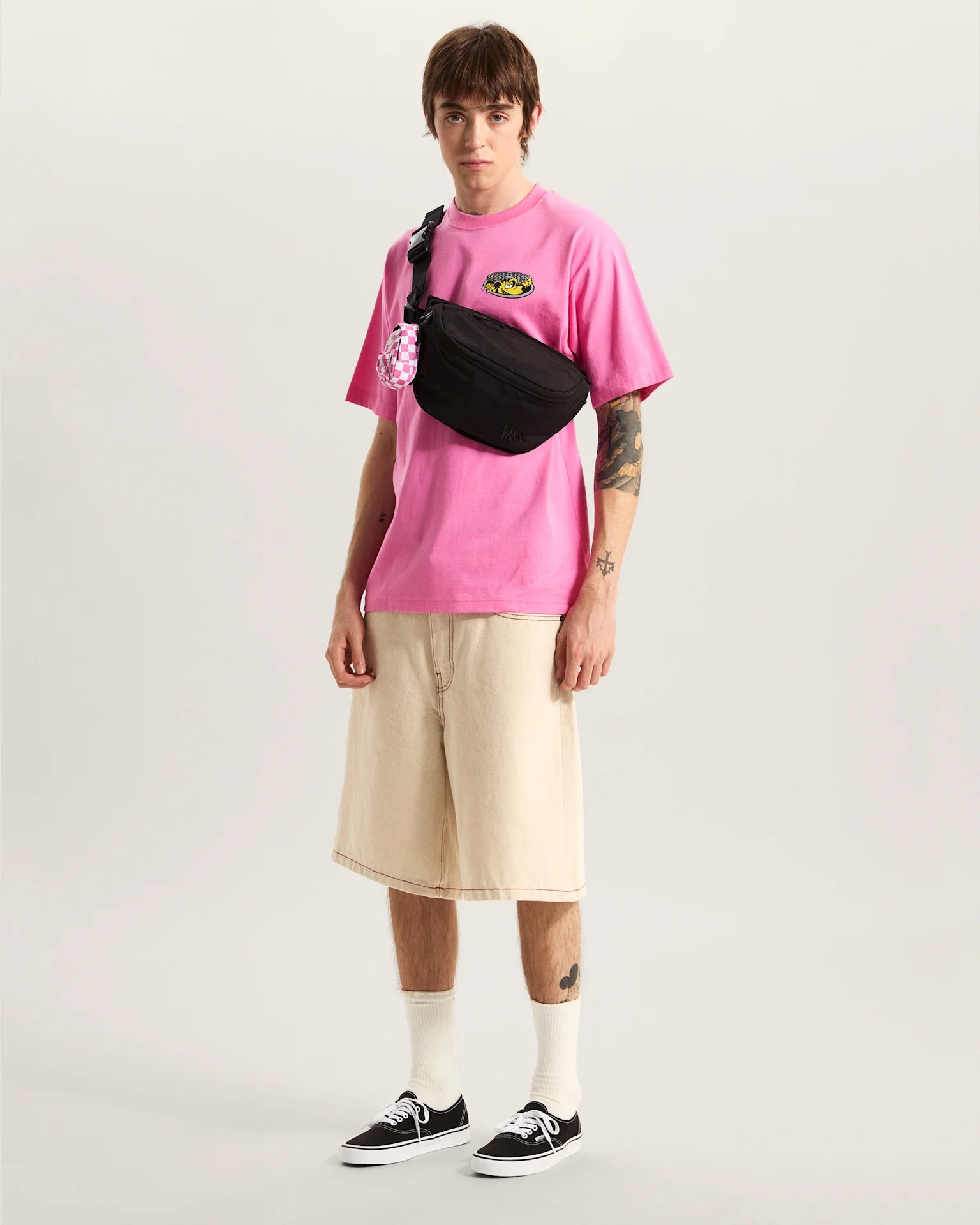 VANS Downside SS Tee Pink Fizz Póló VN000SXSFRQ1 - 5